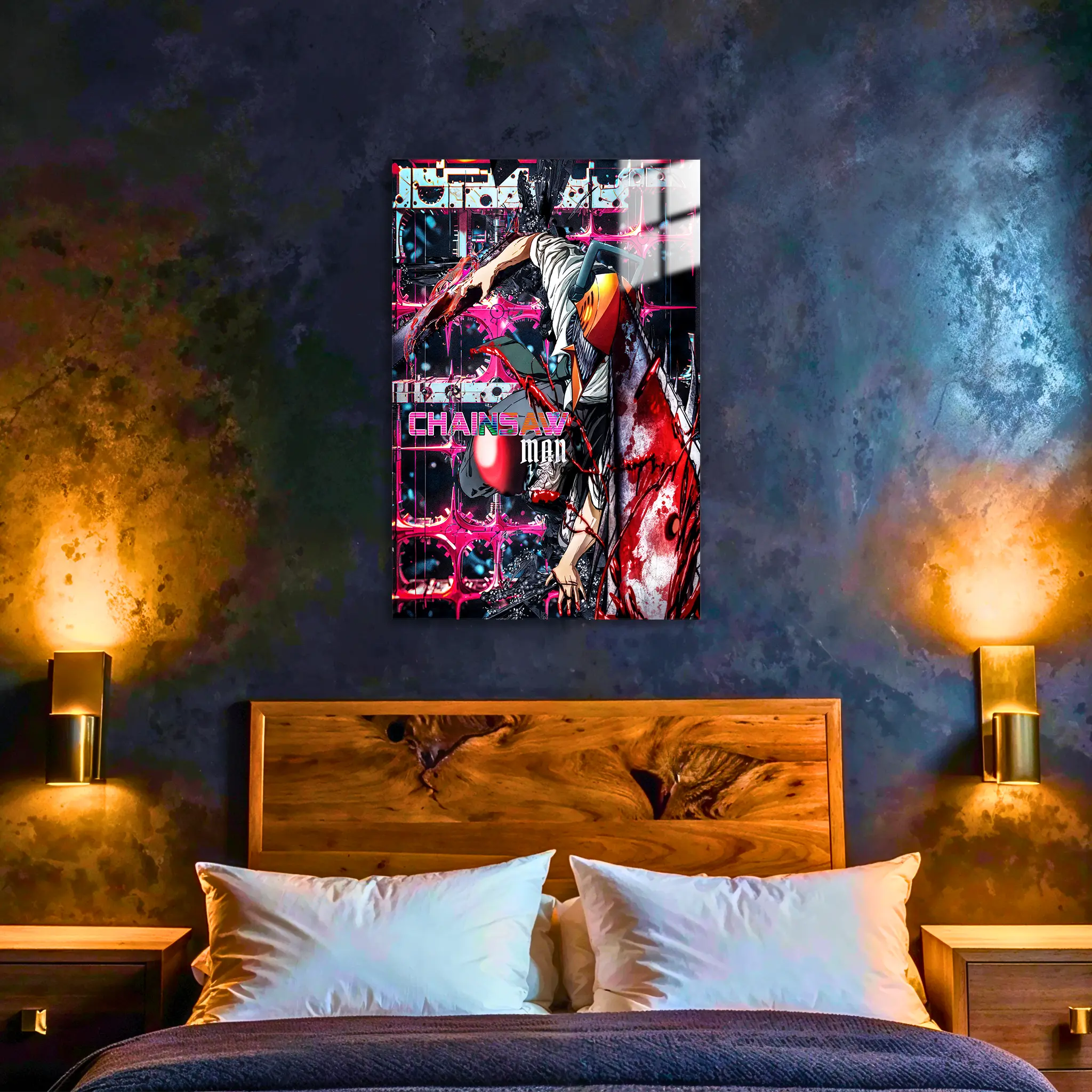 tableau-chainsaw-man-denji-brutalism-dans-la-chambre | DreamWay