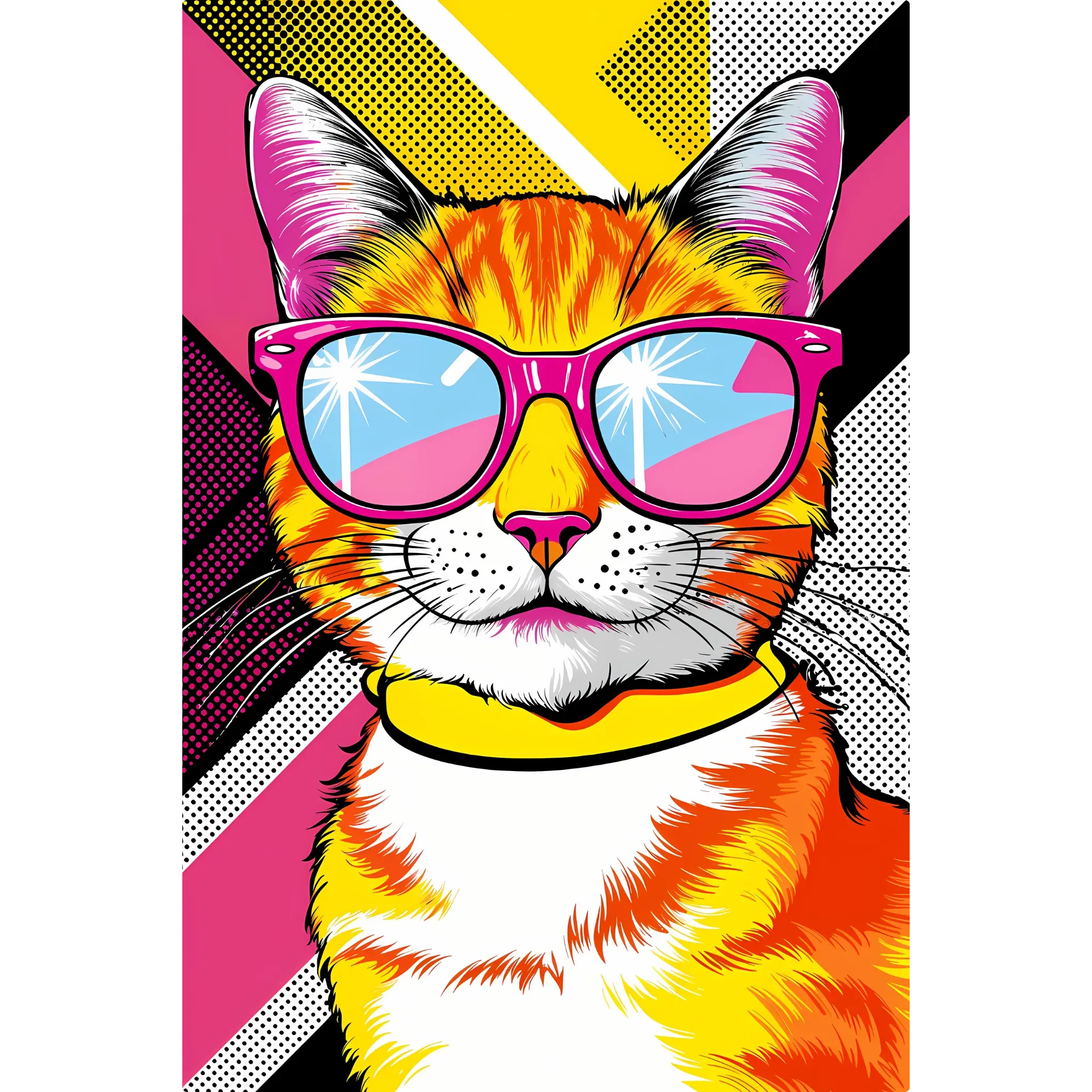 tableau-chat-pop-art | DreamWay