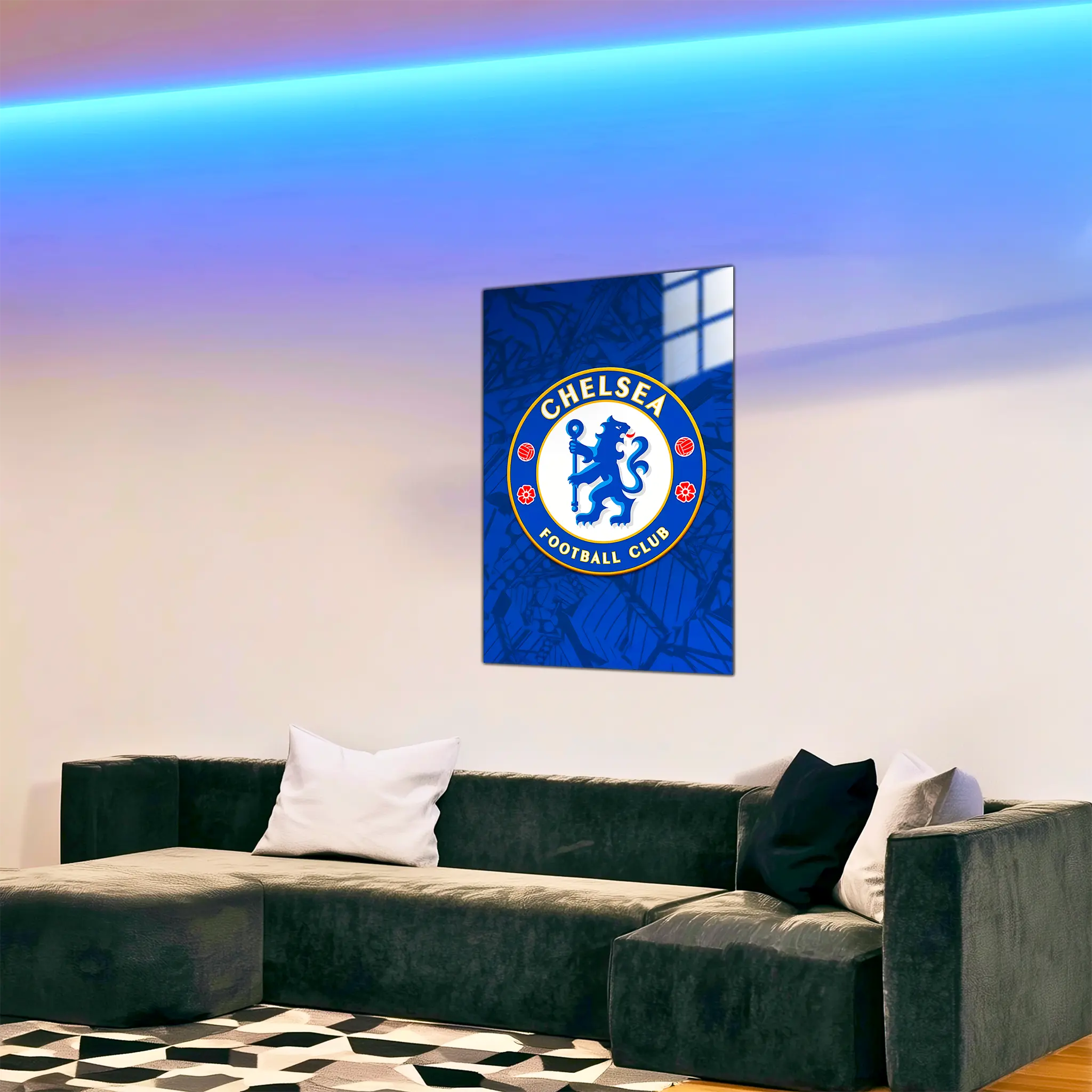 tableau-chelsea-club-dans-le-salon | DreamWay
