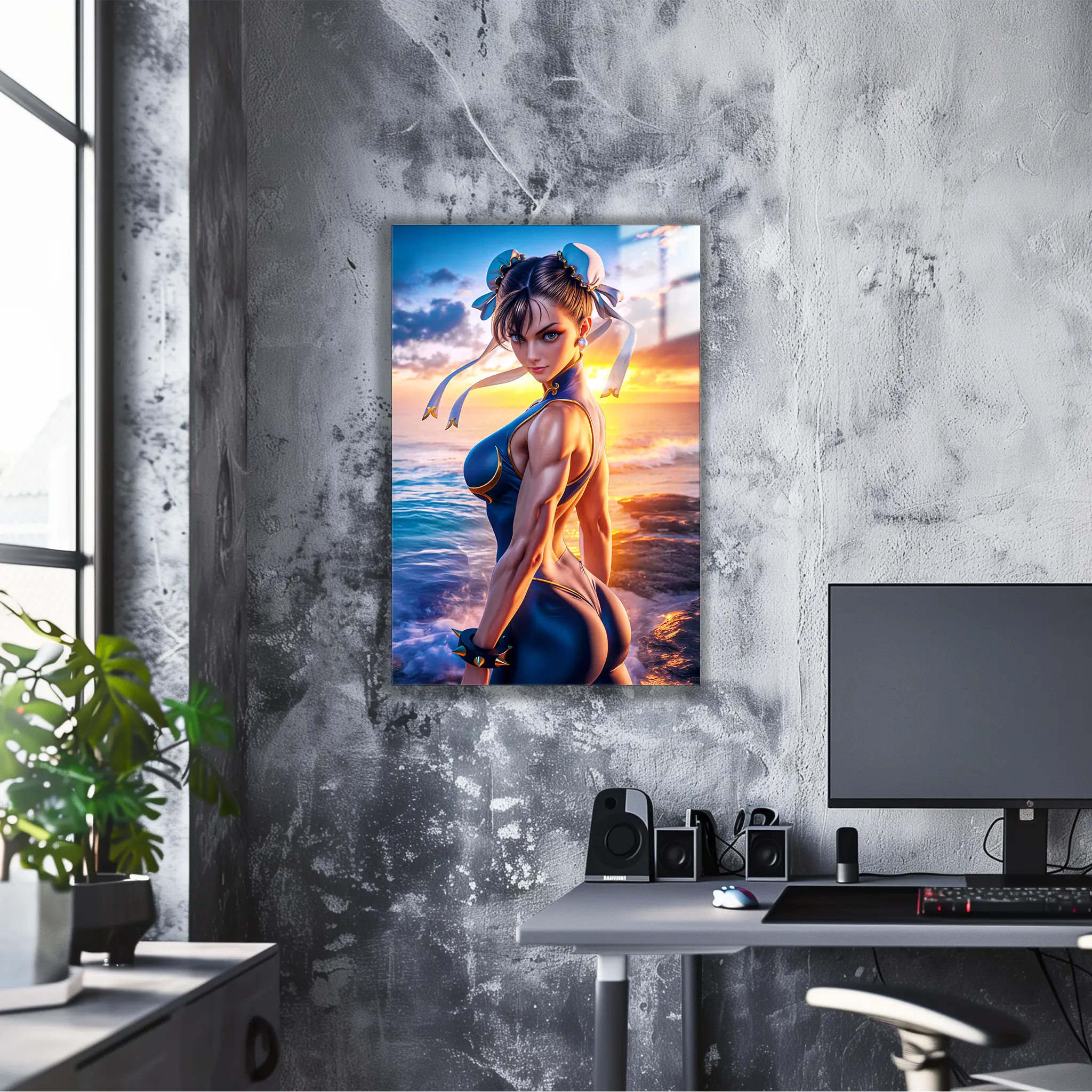 tableau-chun-li-street-fighter-realiste | DreamWay