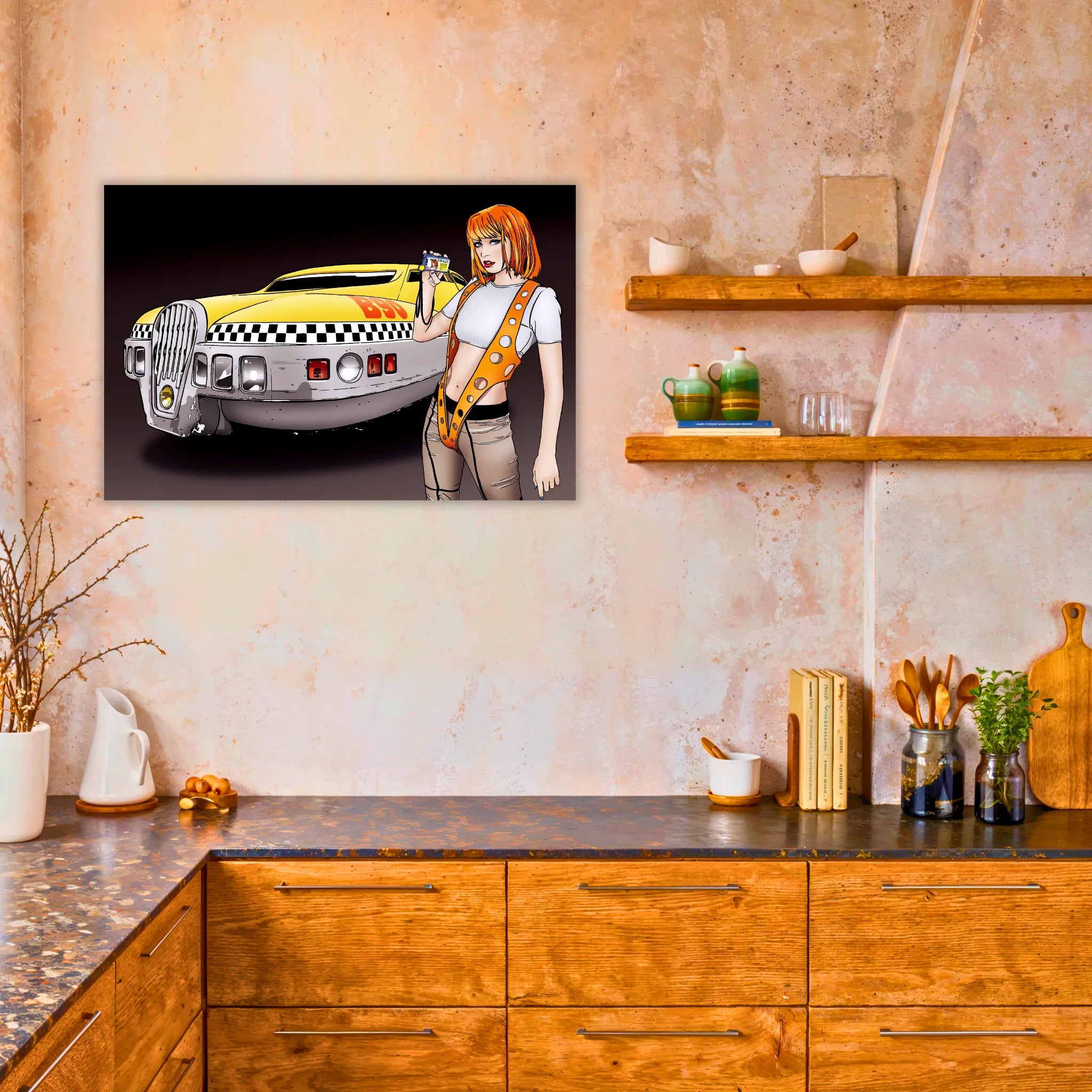 Tableau Cinquième Element Leeloo