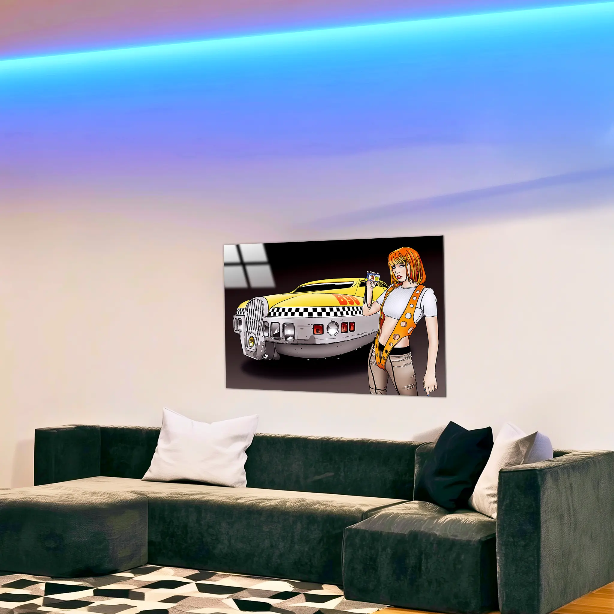 tableau-cinquieme-element-leeloo-dans-le-salon | DreamWay