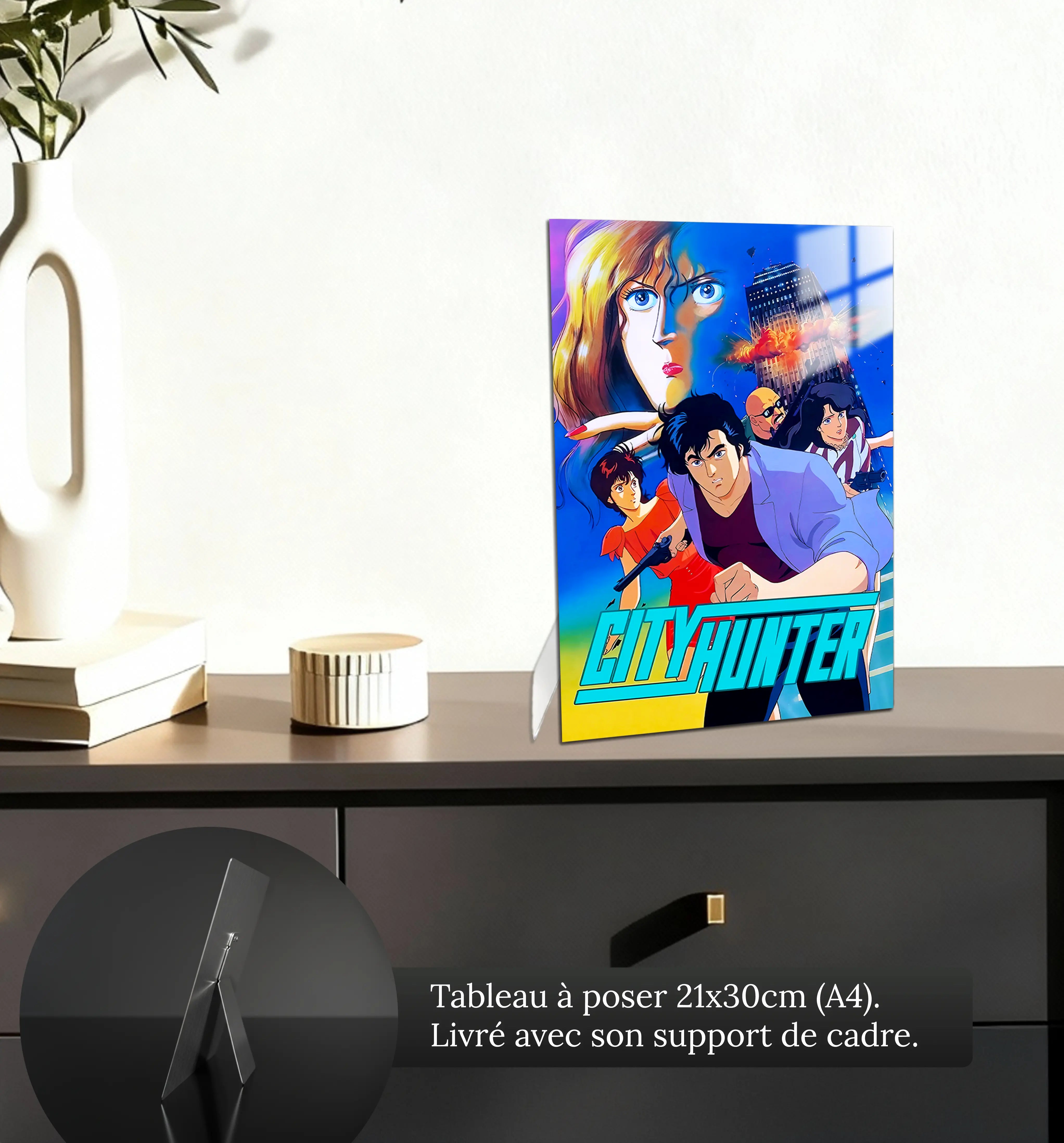 tableau-city-hunter-explosion-petit-format-a-poser-sur-meuble | DreamWay