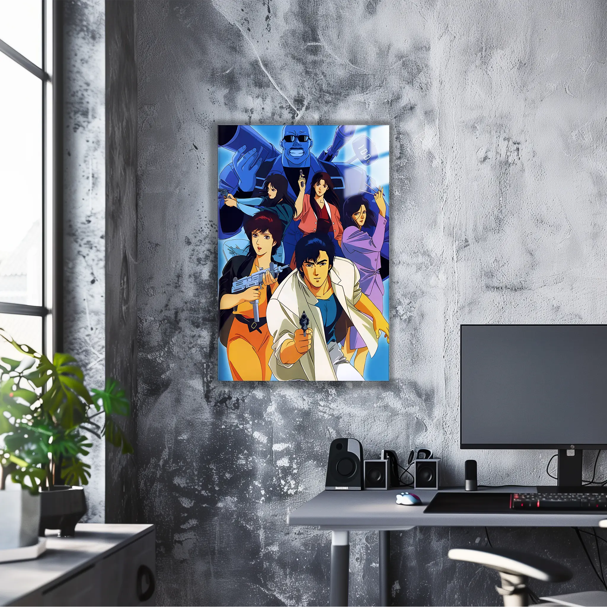 Tableau City Hunter L'Équipe De Choc