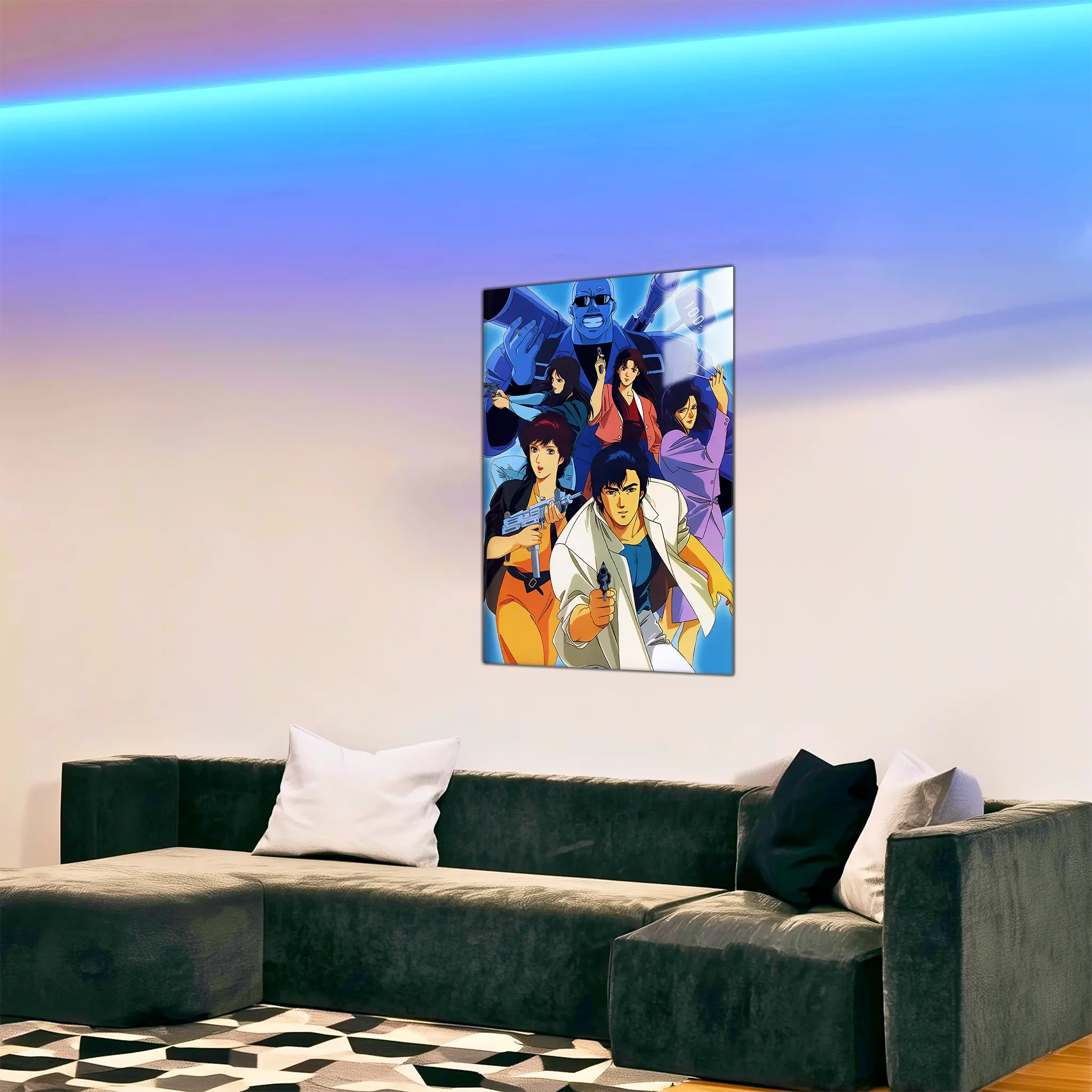 tableau-city-hunter-l-equipe-de-choc-dans-le-salon | DreamWay