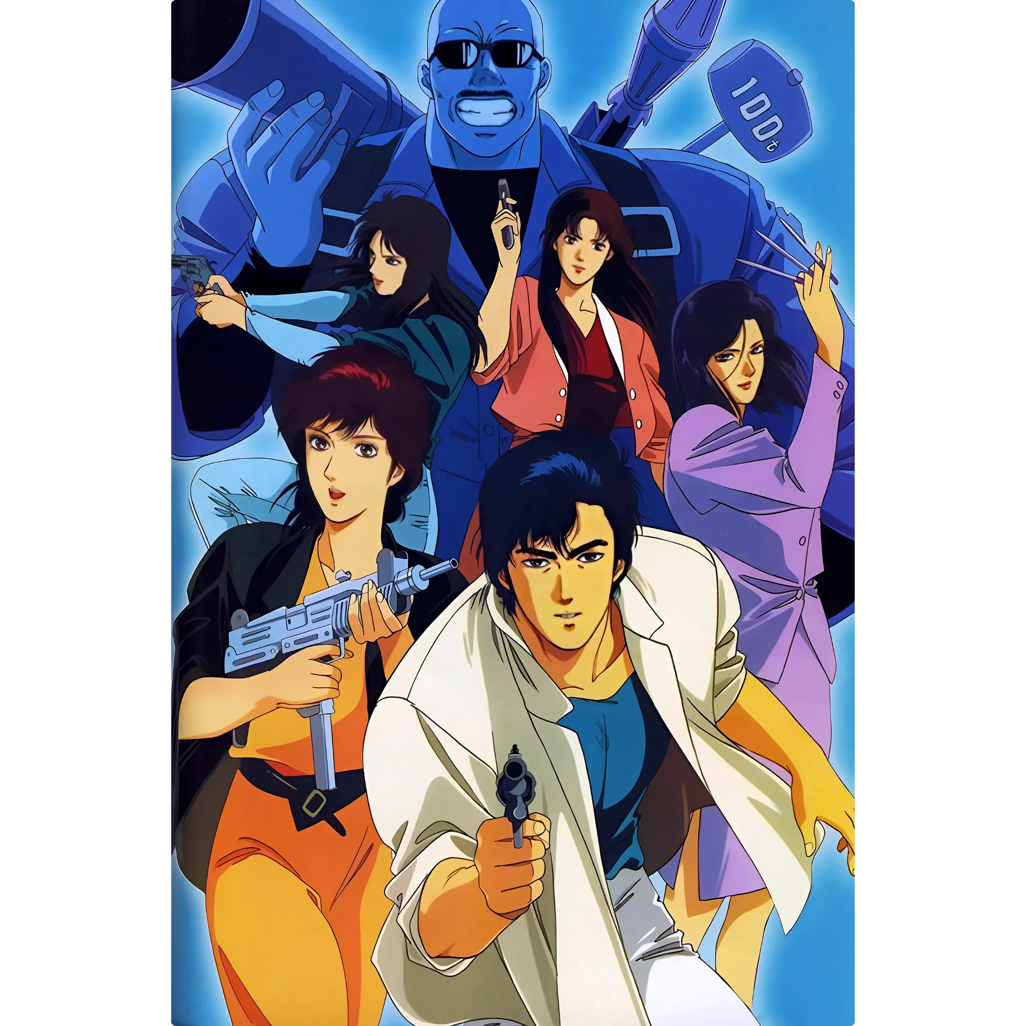 Tableau City Hunter L'Équipe De Choc