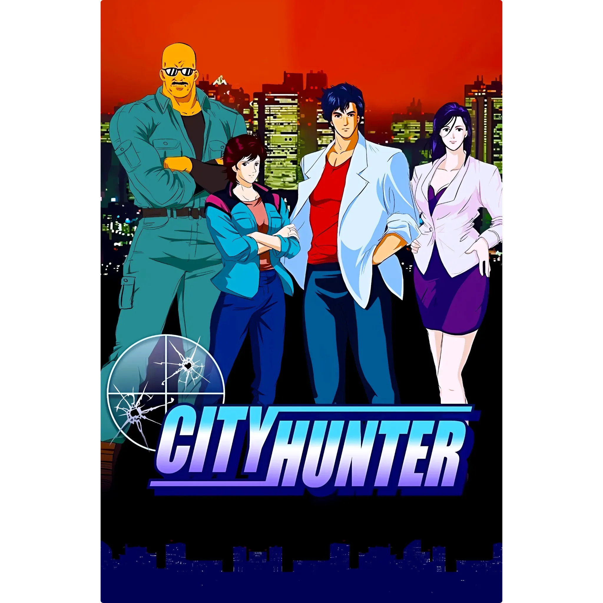 Tableau City Hunter Les Héros