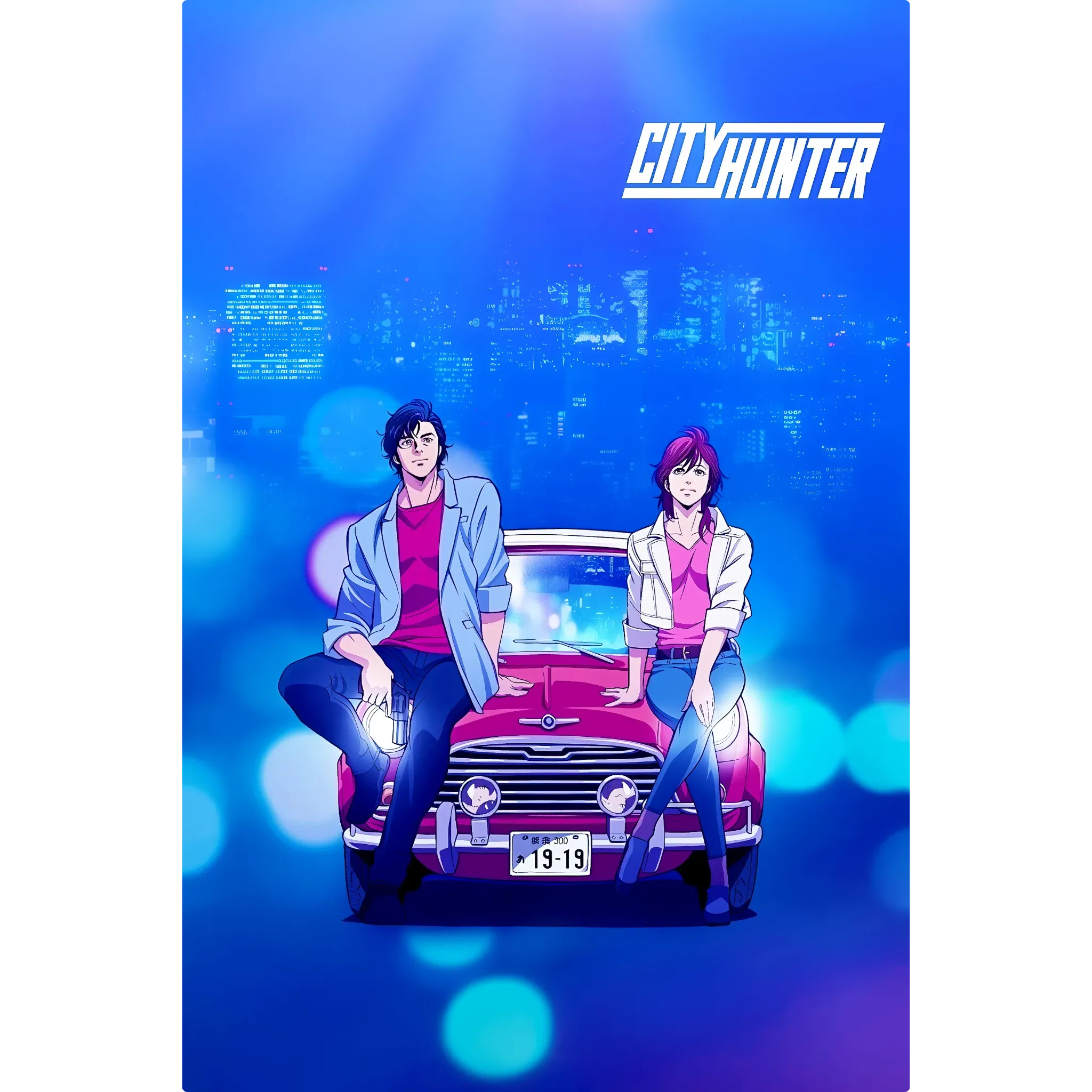 Tableau City Hunter Nicky Larson Et Laura