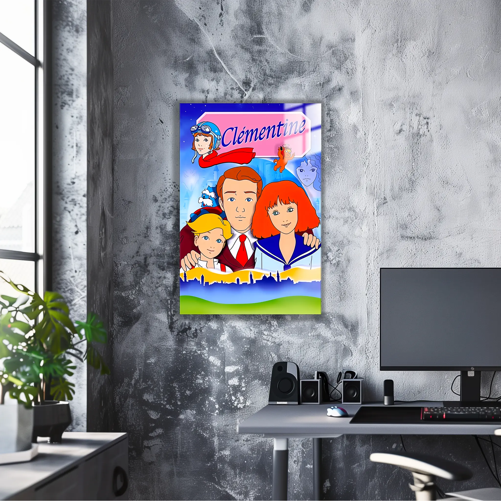 Tableau Clémentine Affiche