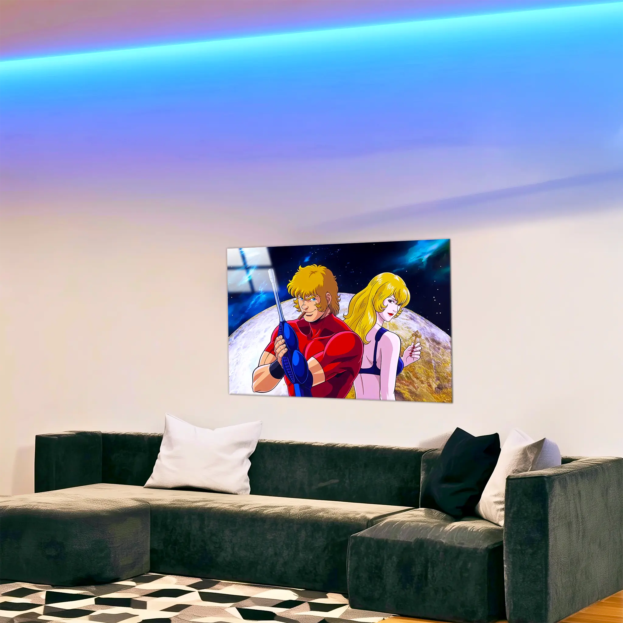 tableau-cobra-et-jane-galaxy-dans-le-salon | DreamWay