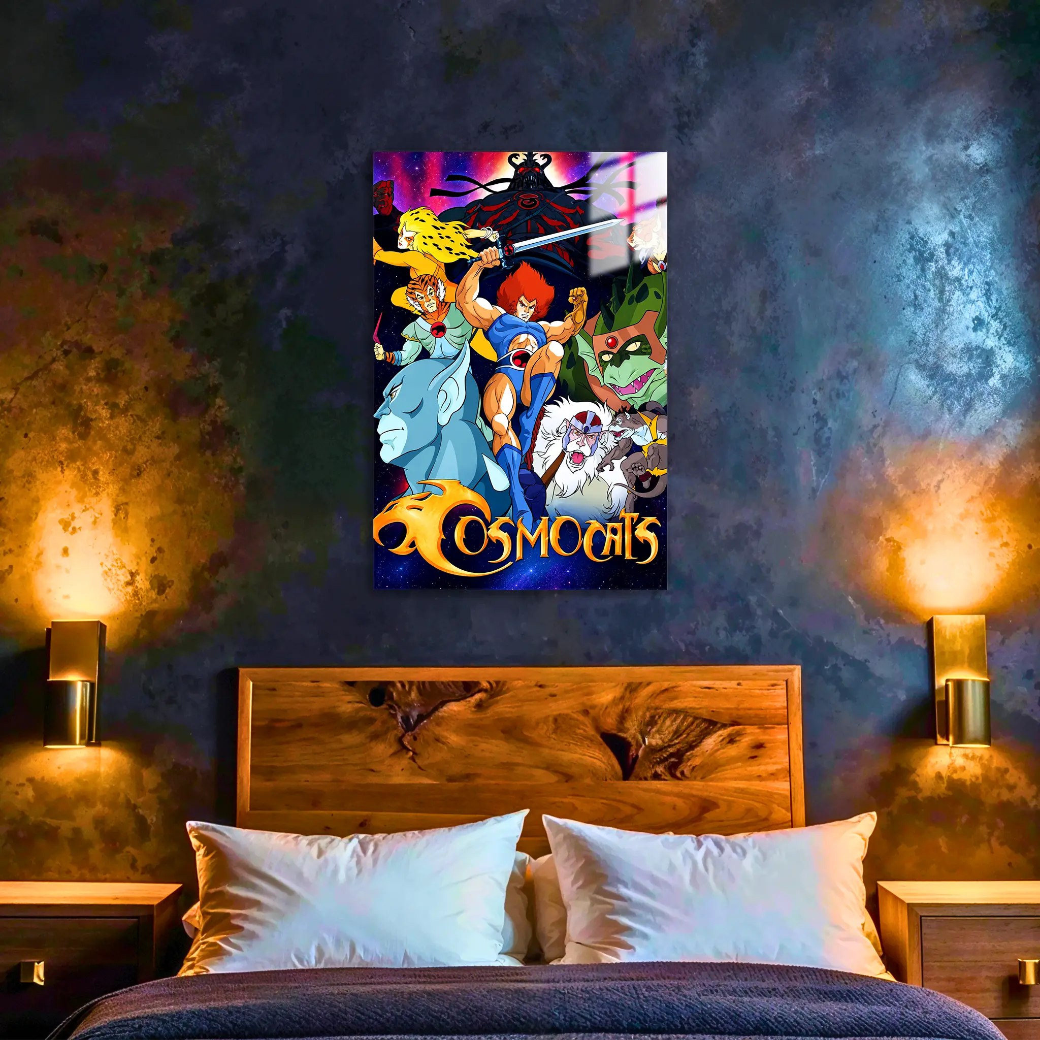 Tableau Cosmocats Affiche