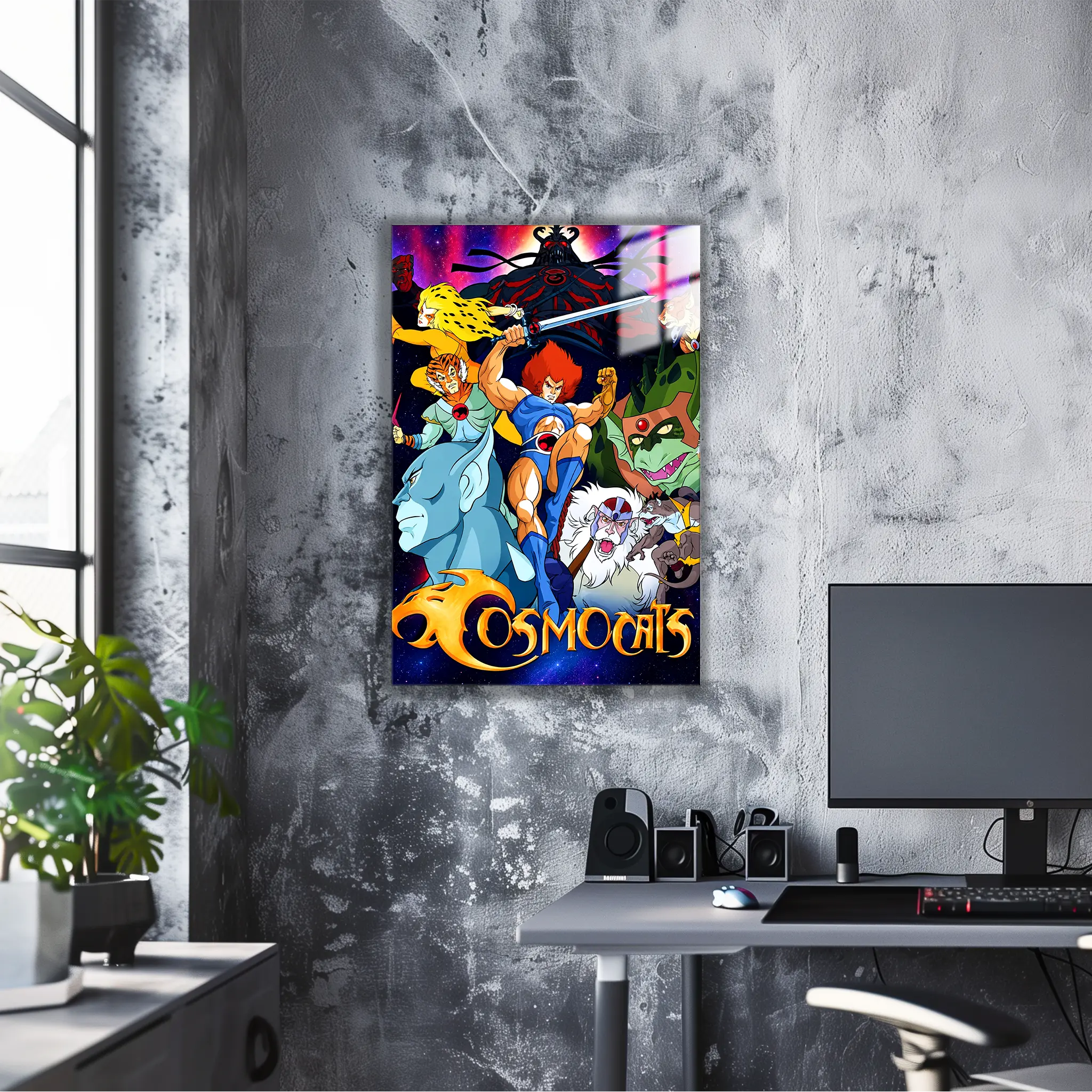 Tableau Cosmocats Affiche