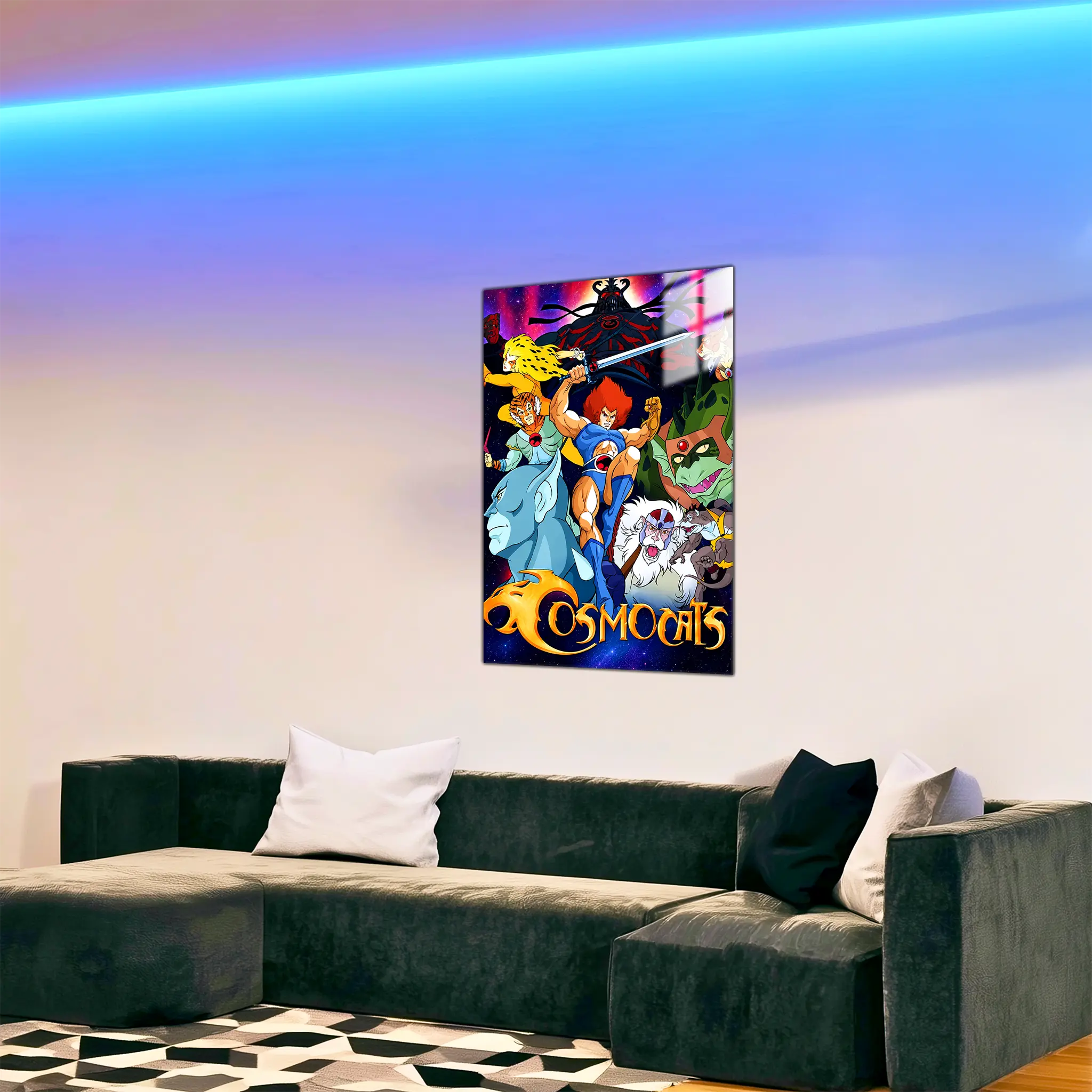 Tableau Cosmocats Affiche