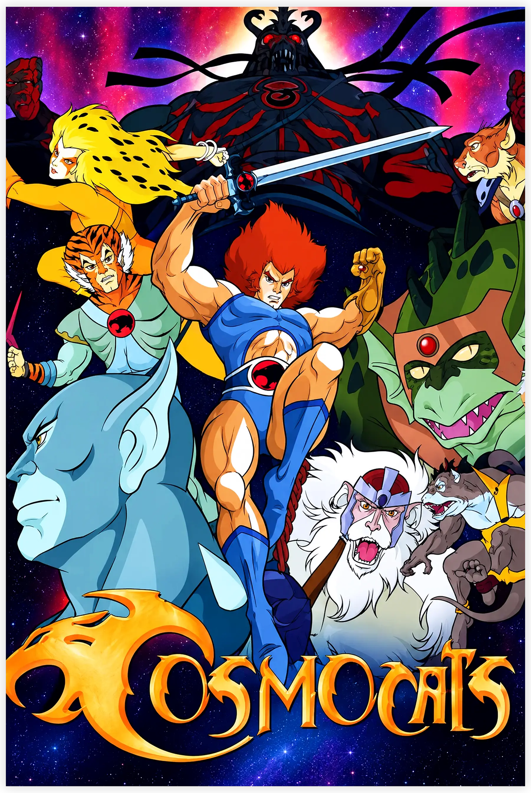 Tableau Cosmocats Affiche