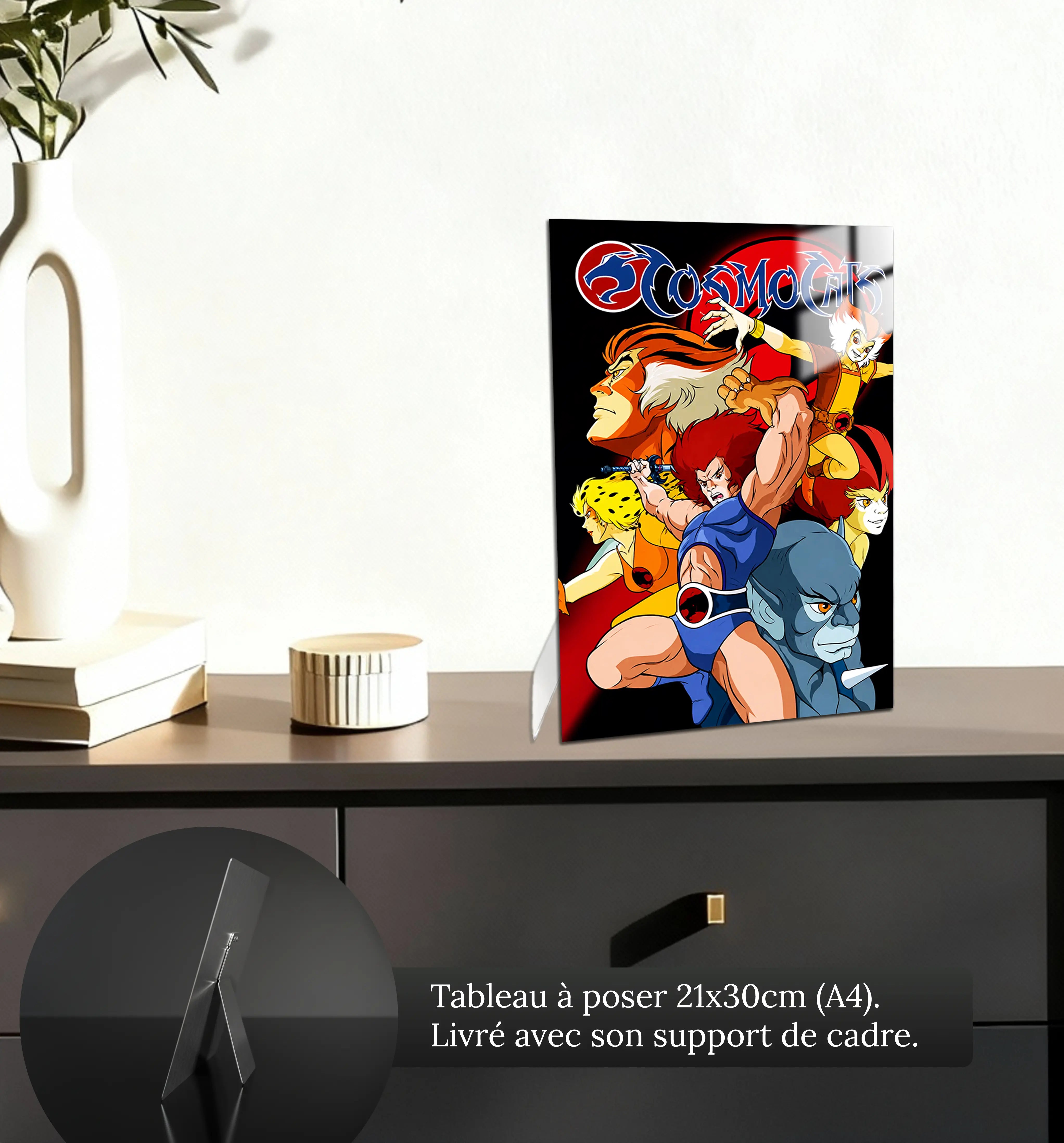 Tableau Cosmocats Les Héros