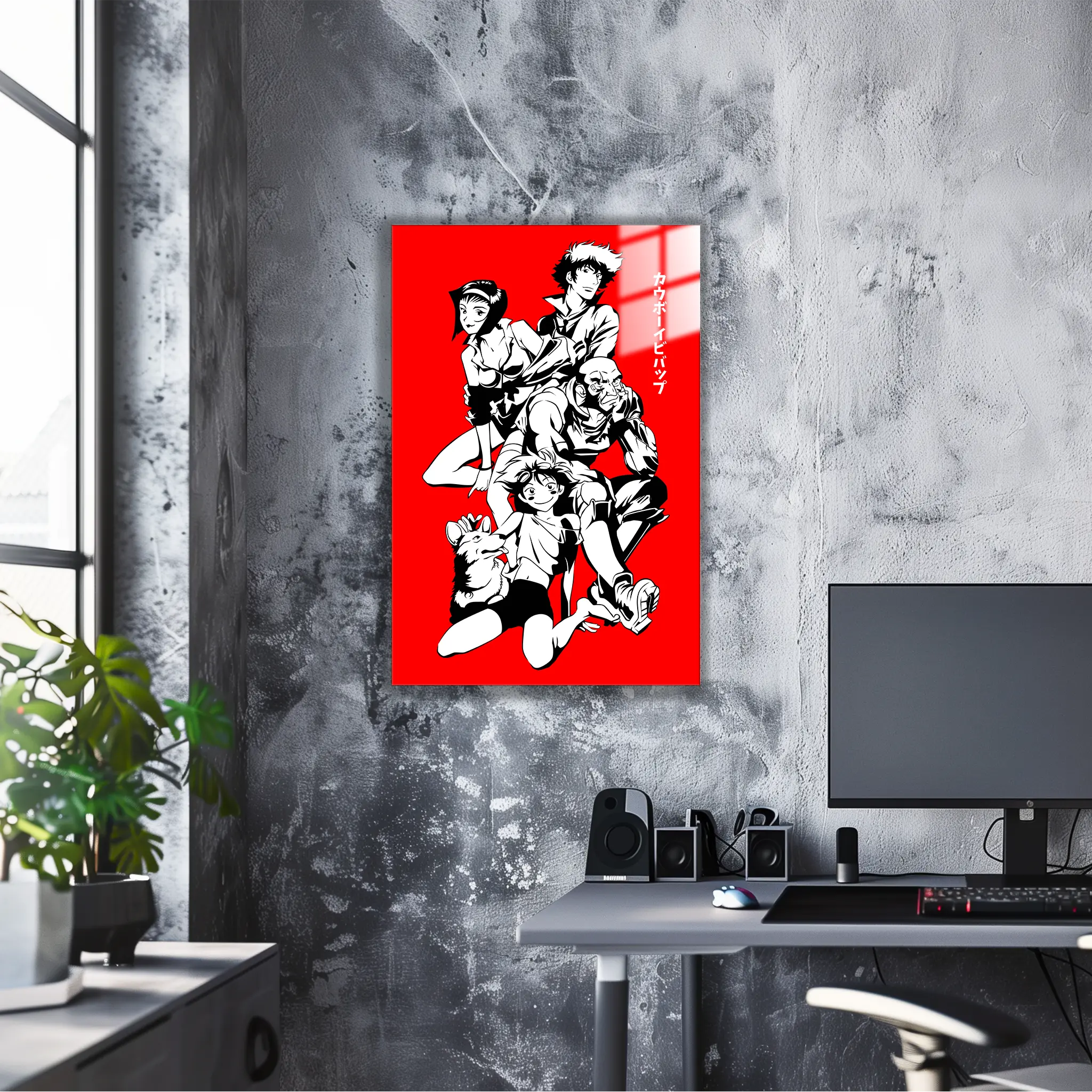 tableau-cowboy-bebop-family-dans-le-bureau | DreamWay
