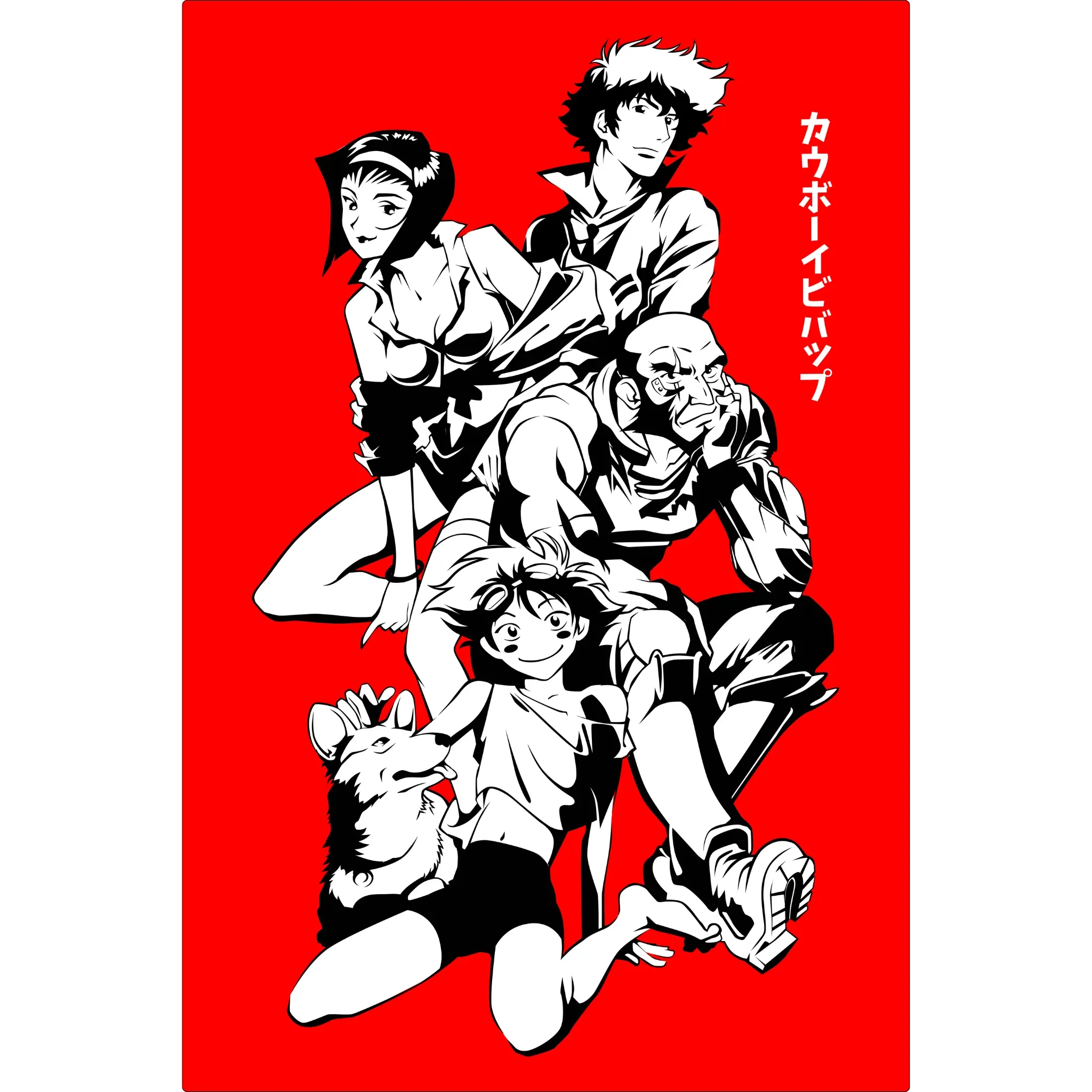 Tableau Cowboy Bebop Family