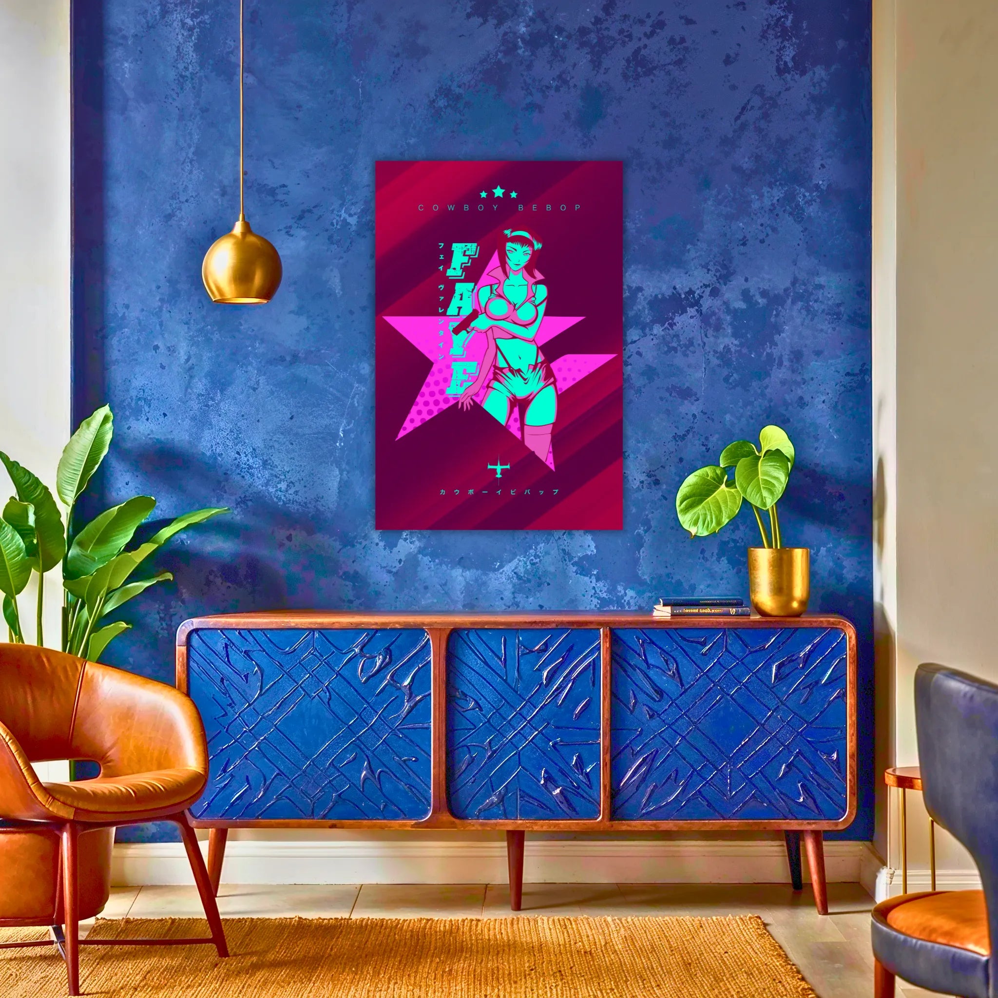 Tableau Cowboy Bepop Faye