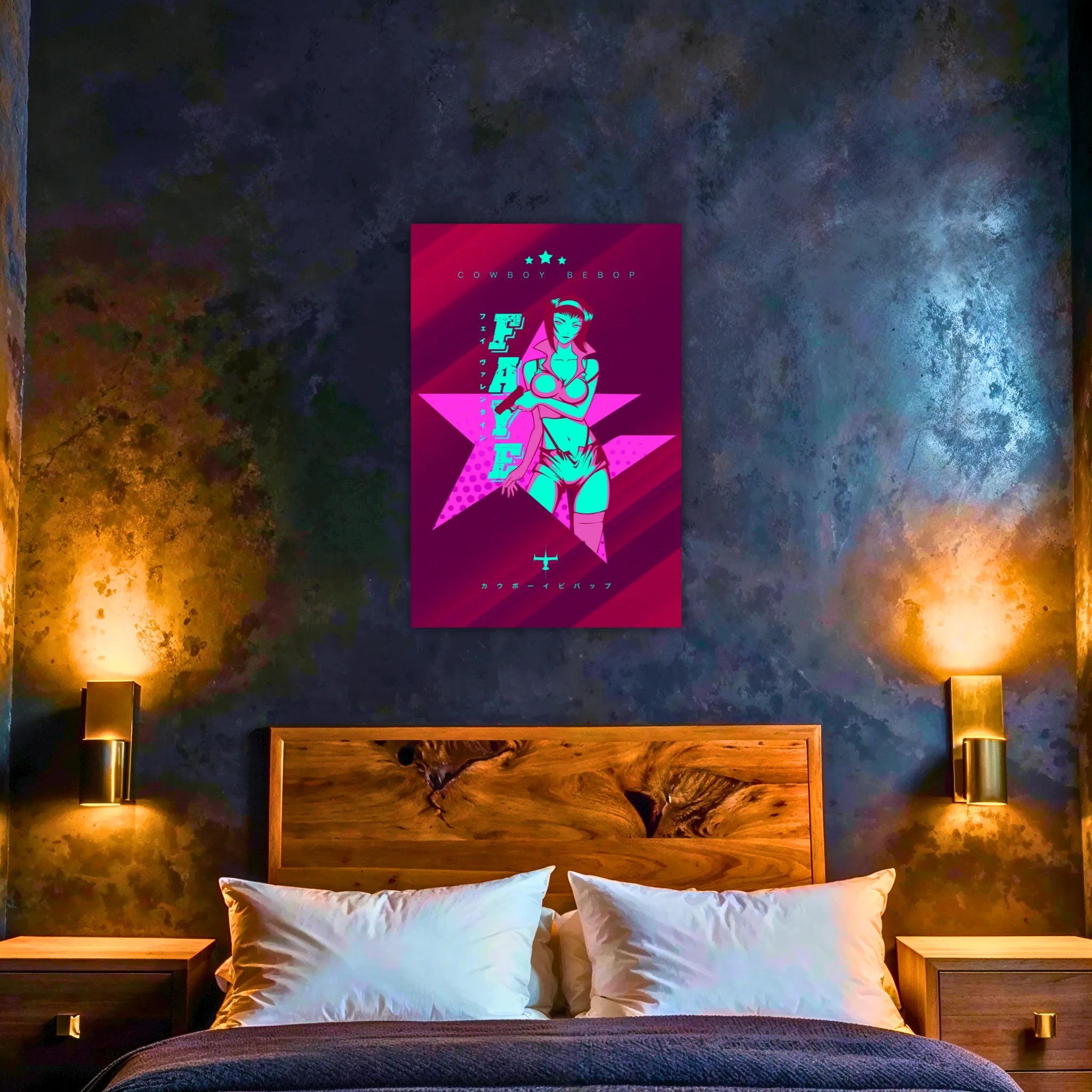 Tableau Cowboy Bepop Faye