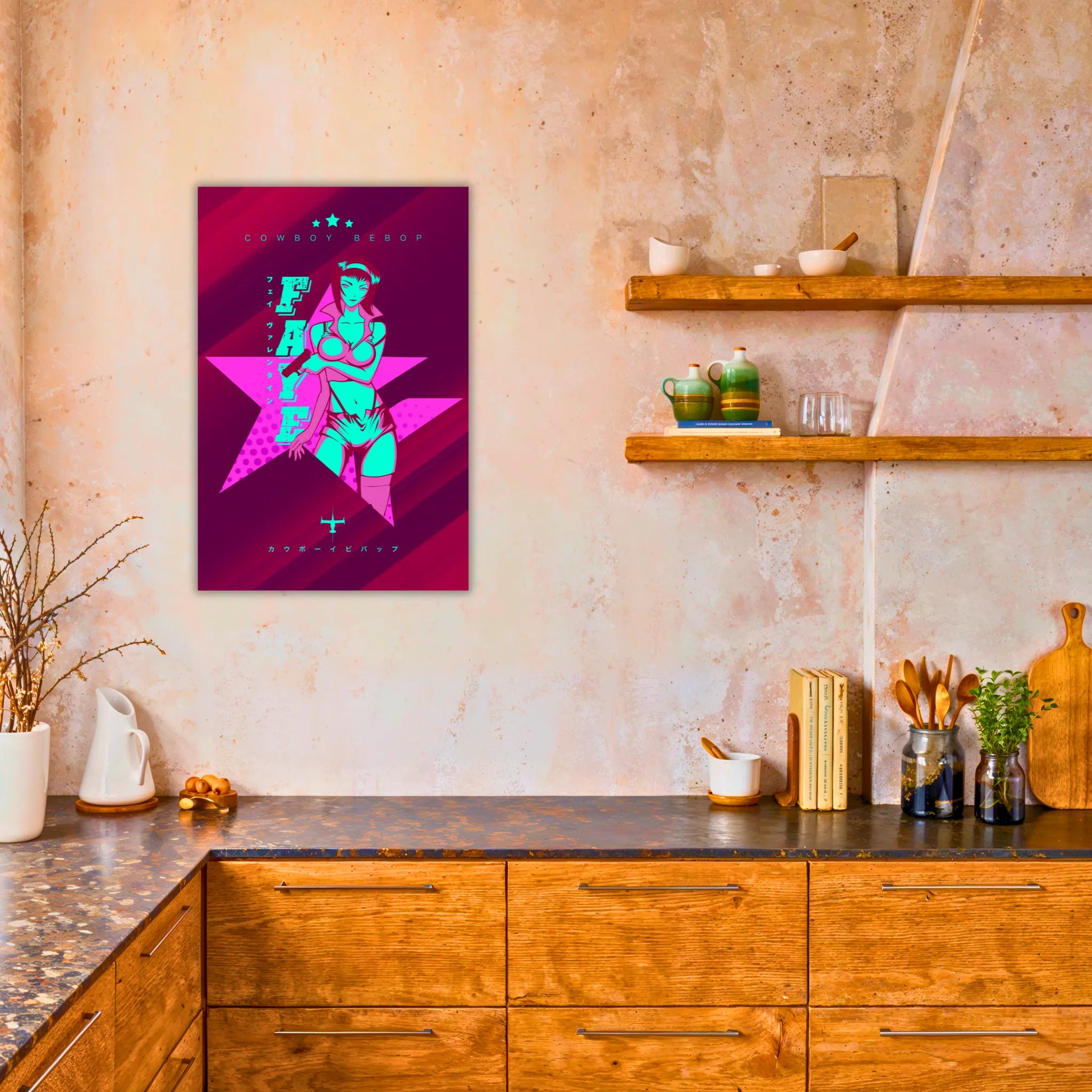 Tableau Cowboy Bepop Faye
