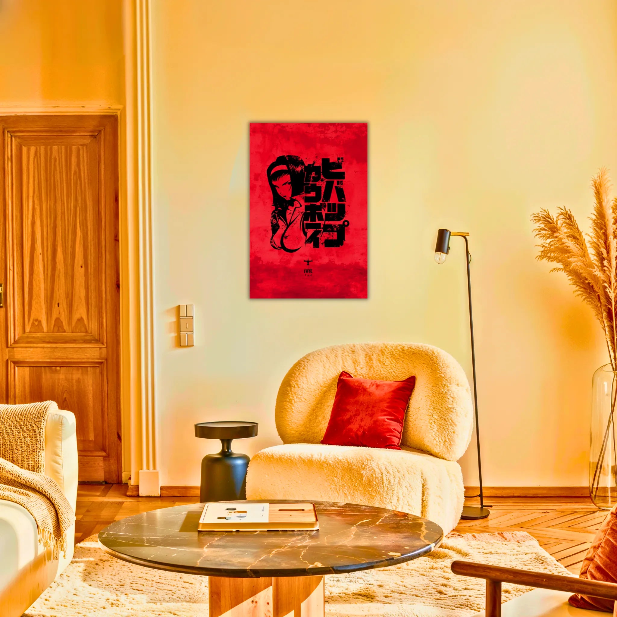 Tableau Cowboy Bepop Faye Logo