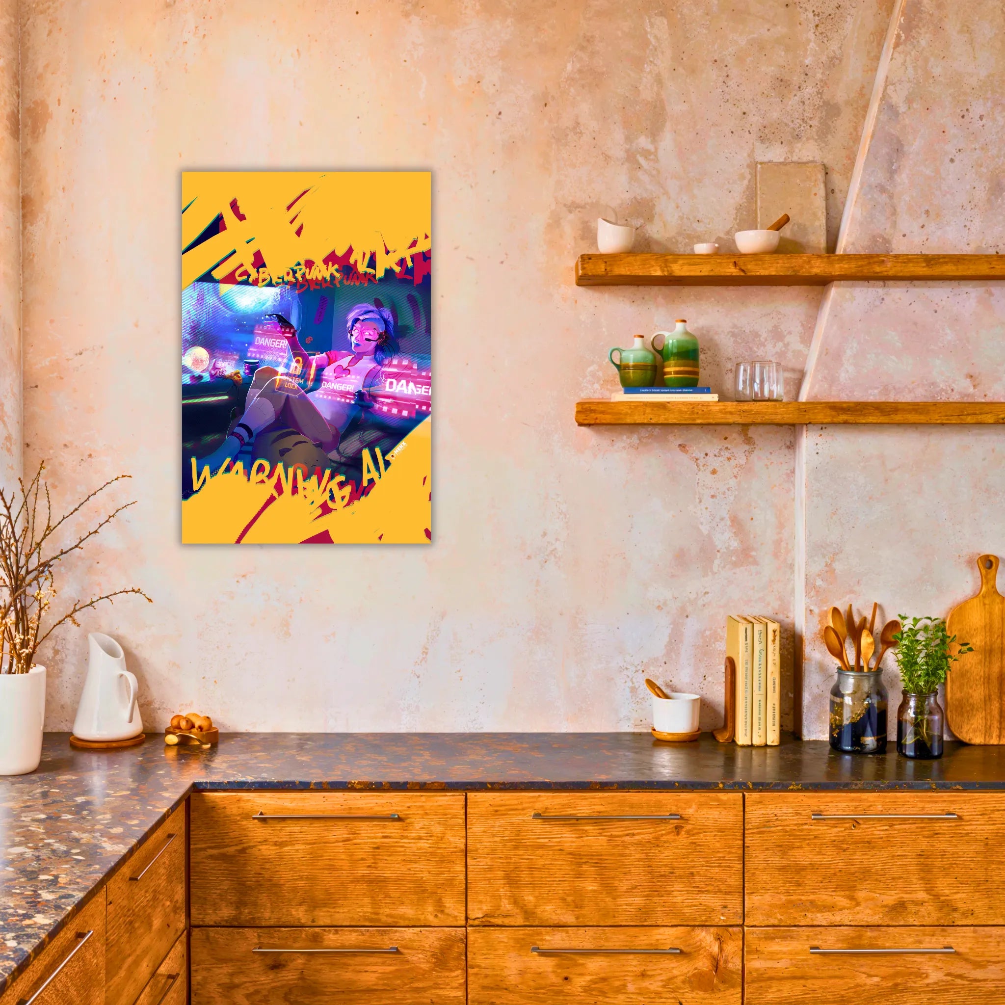 tableau-cyberpunk-dans-la-cuisine | DreamWay