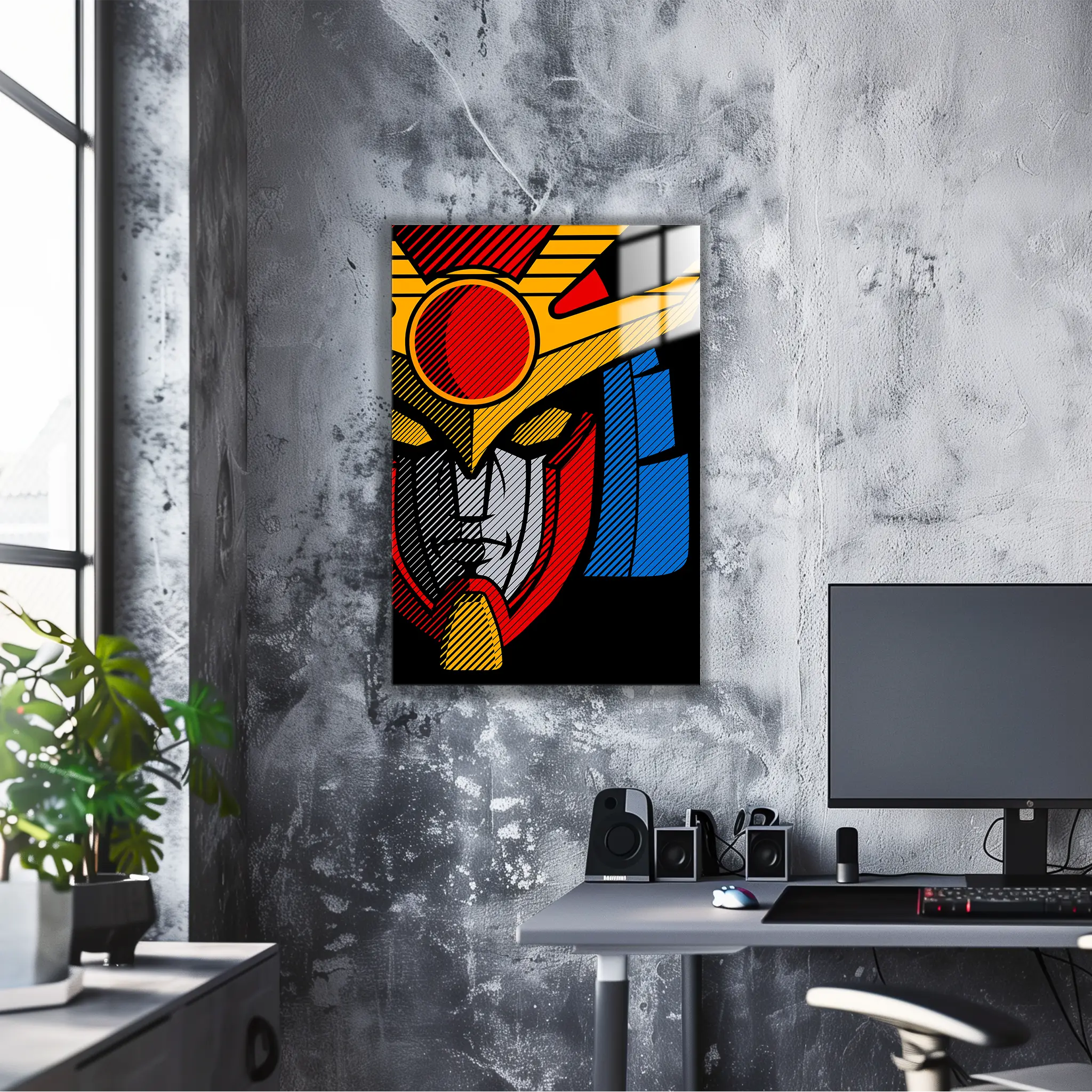 Tableau Daitarn 3 Visage