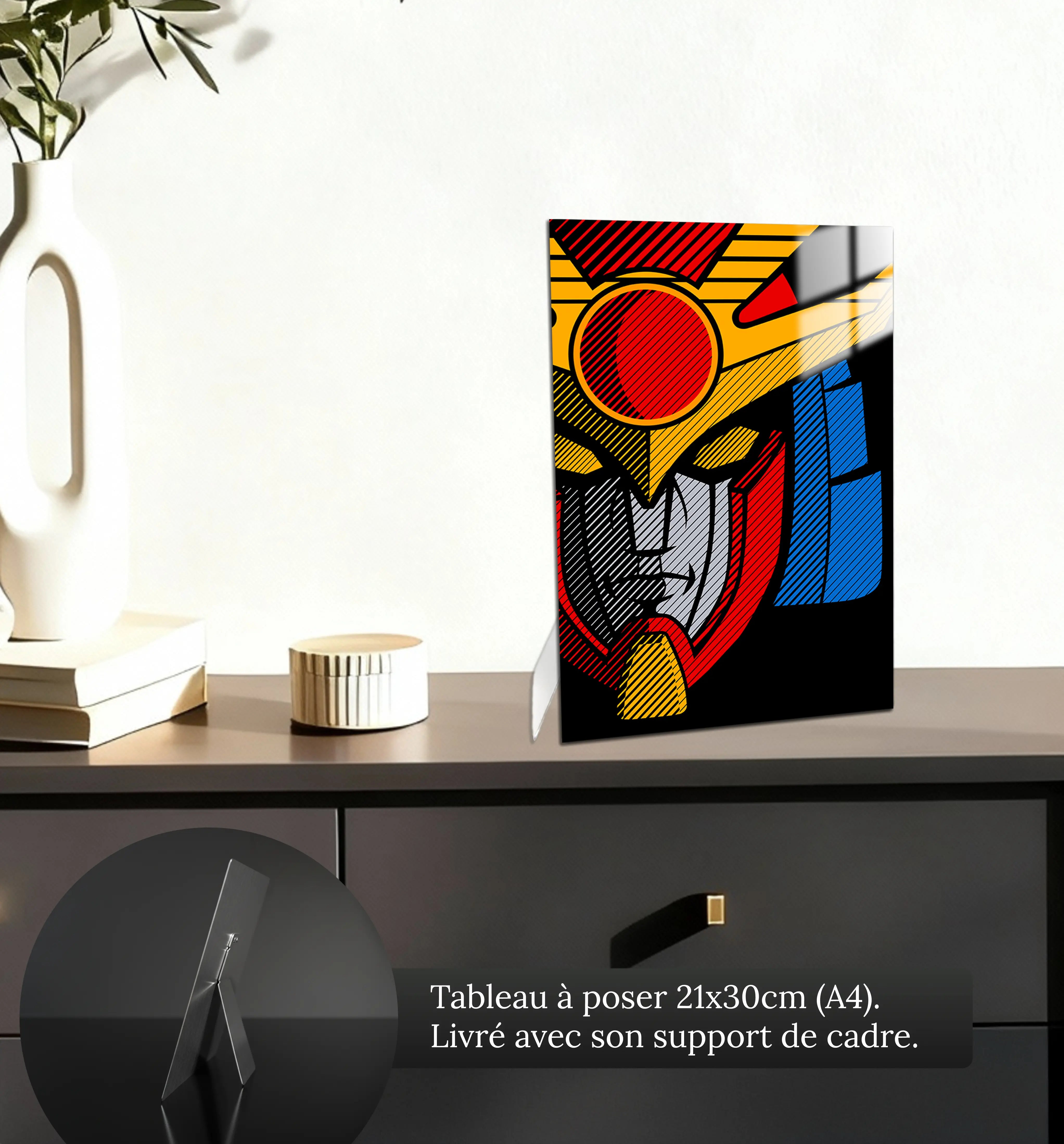 tableau-daitarn-3-visage-petit-format-a-poser-sur-meuble | DreamWay
