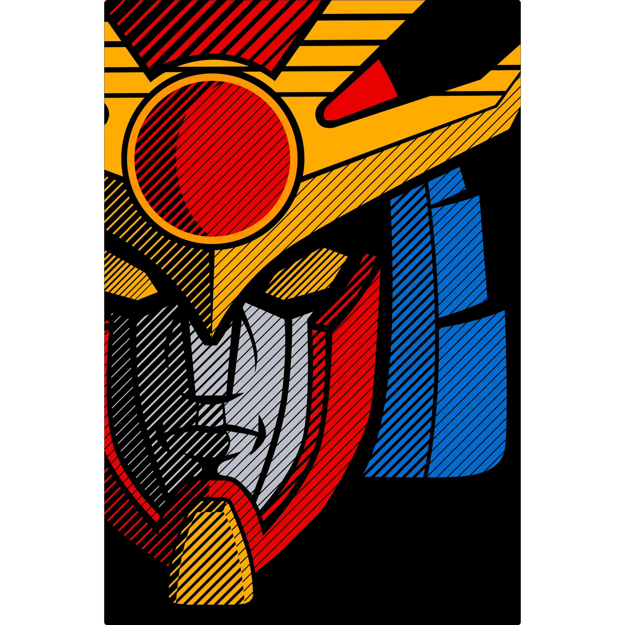 Tableau Daitarn 3 Visage