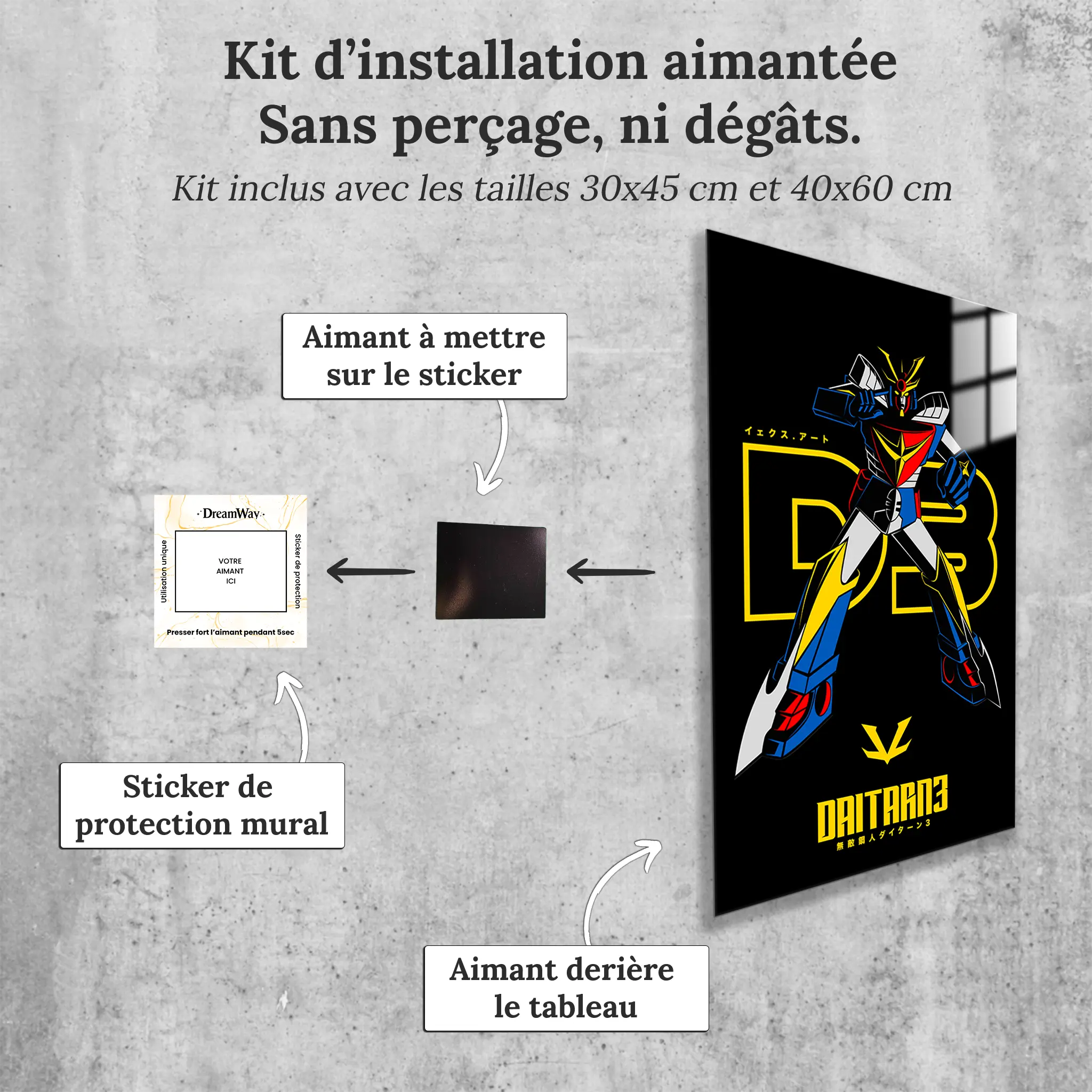 tableau-daitarn-d3-avec-installation-aimantee | DreamWay