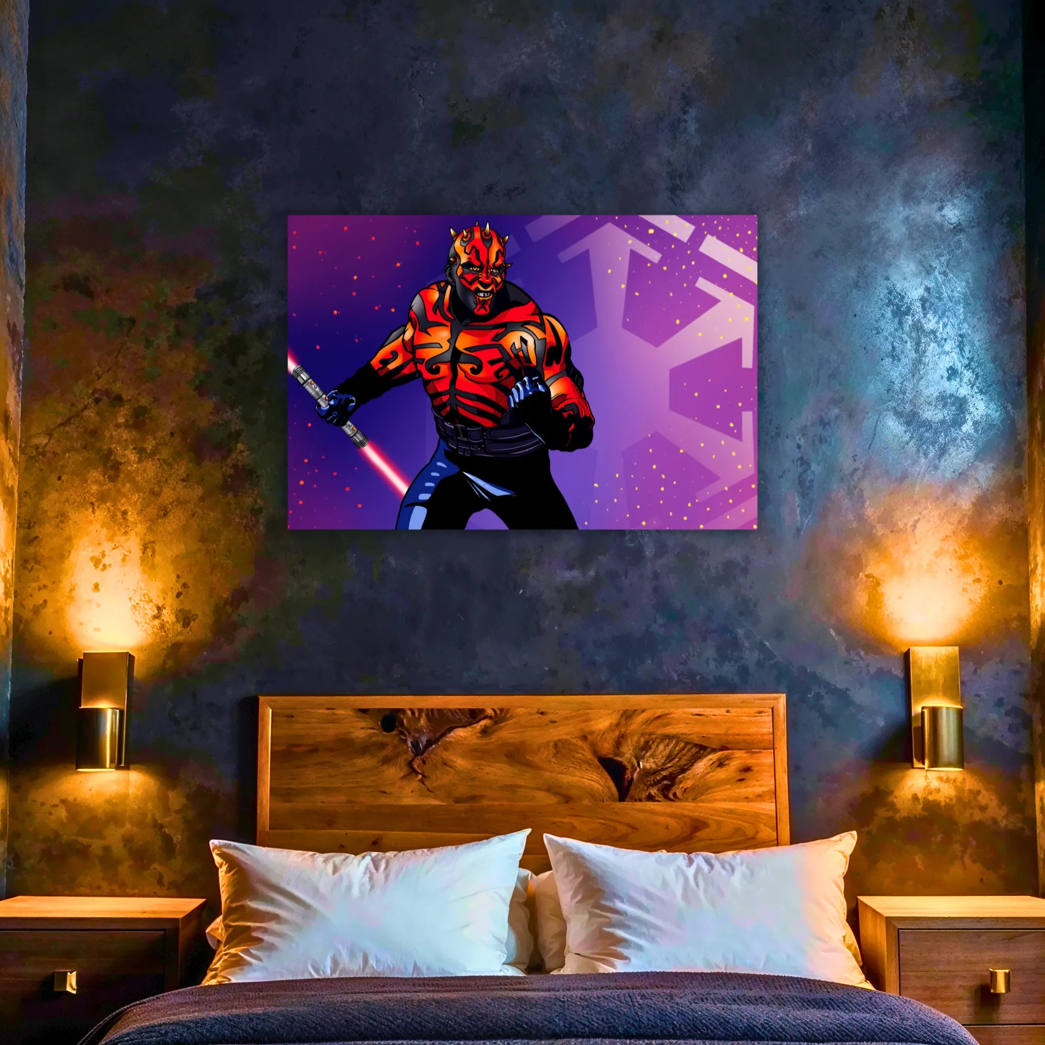Tableau Dark Maul Portrait