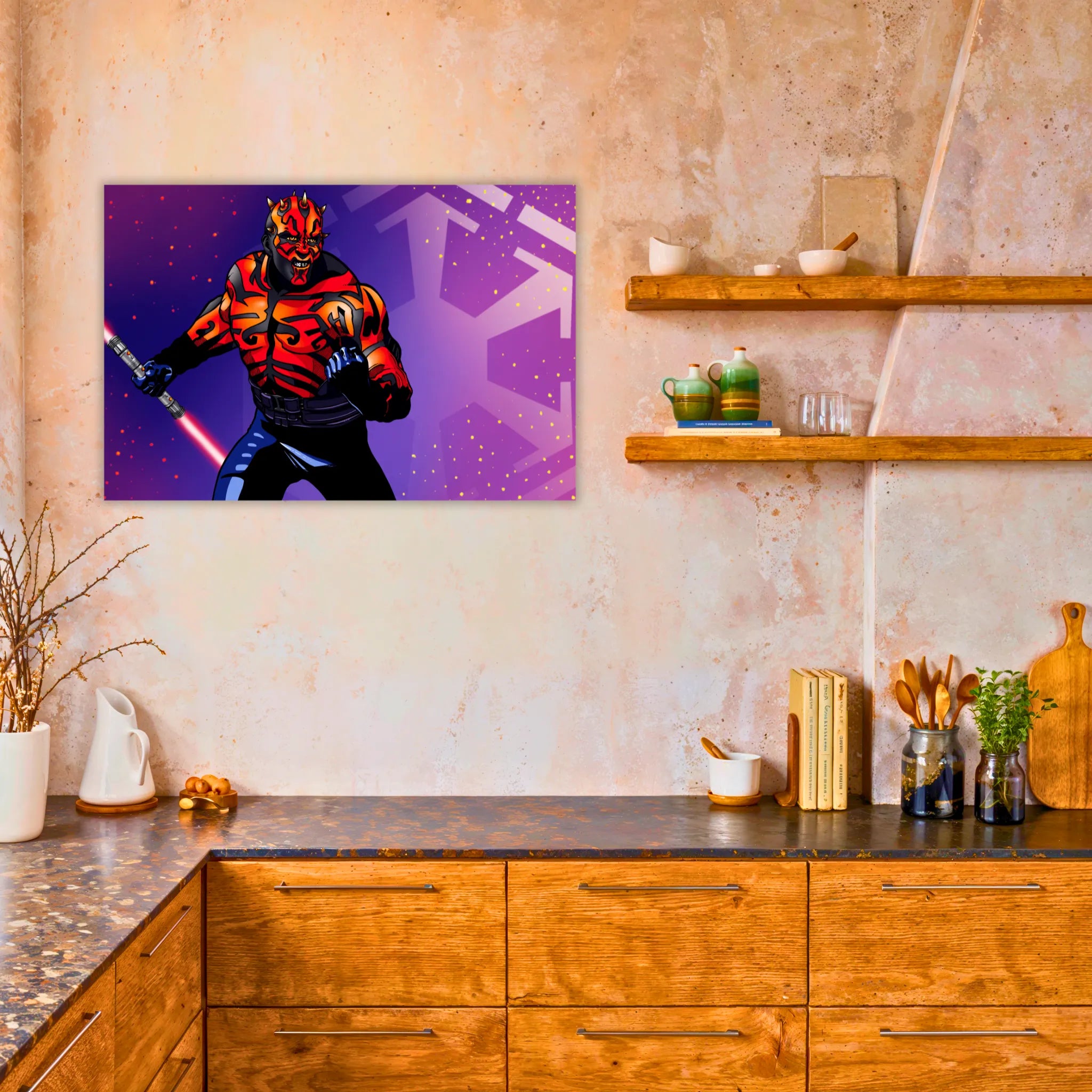 Tableau Dark Maul Portrait