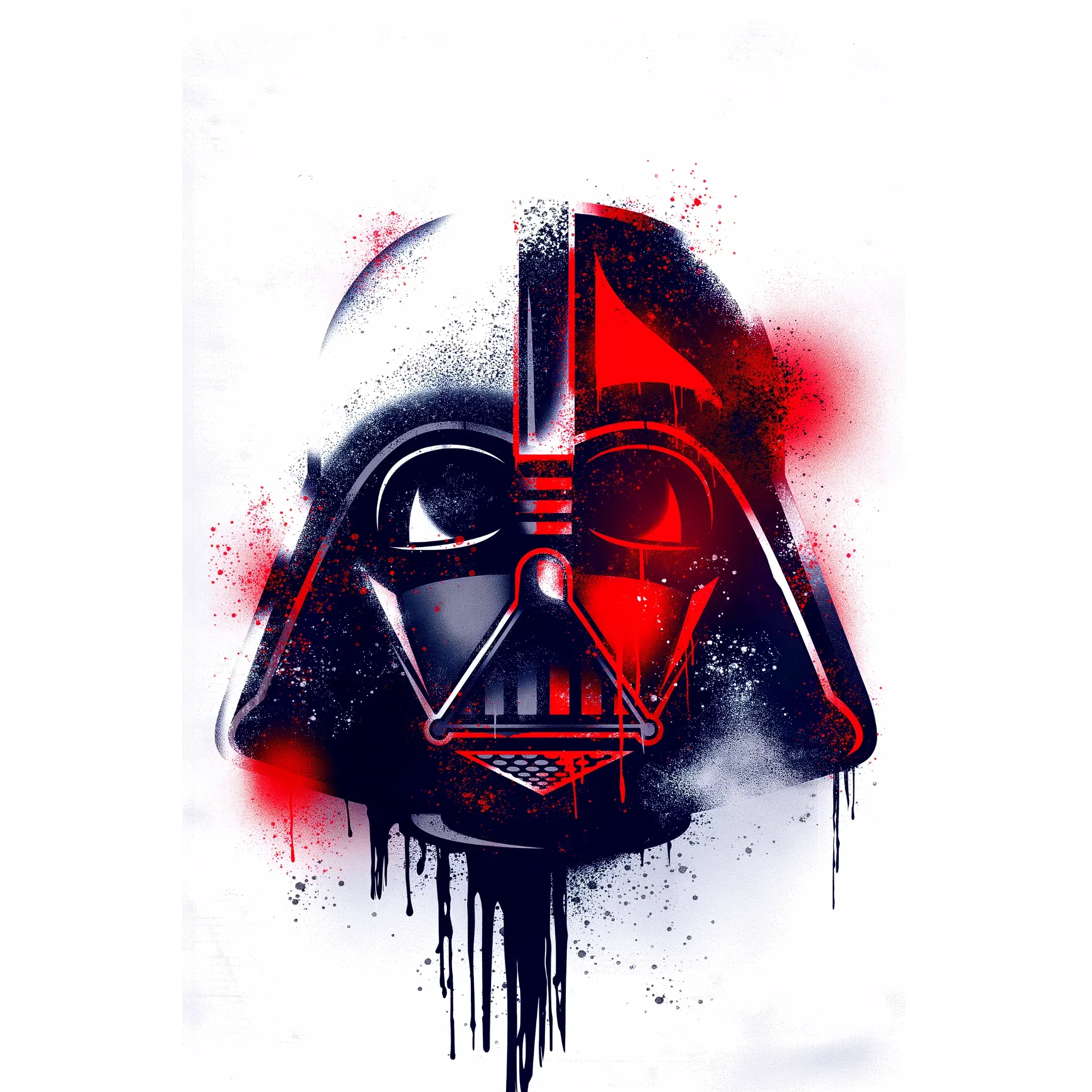 Tableau Dark Vador Casque