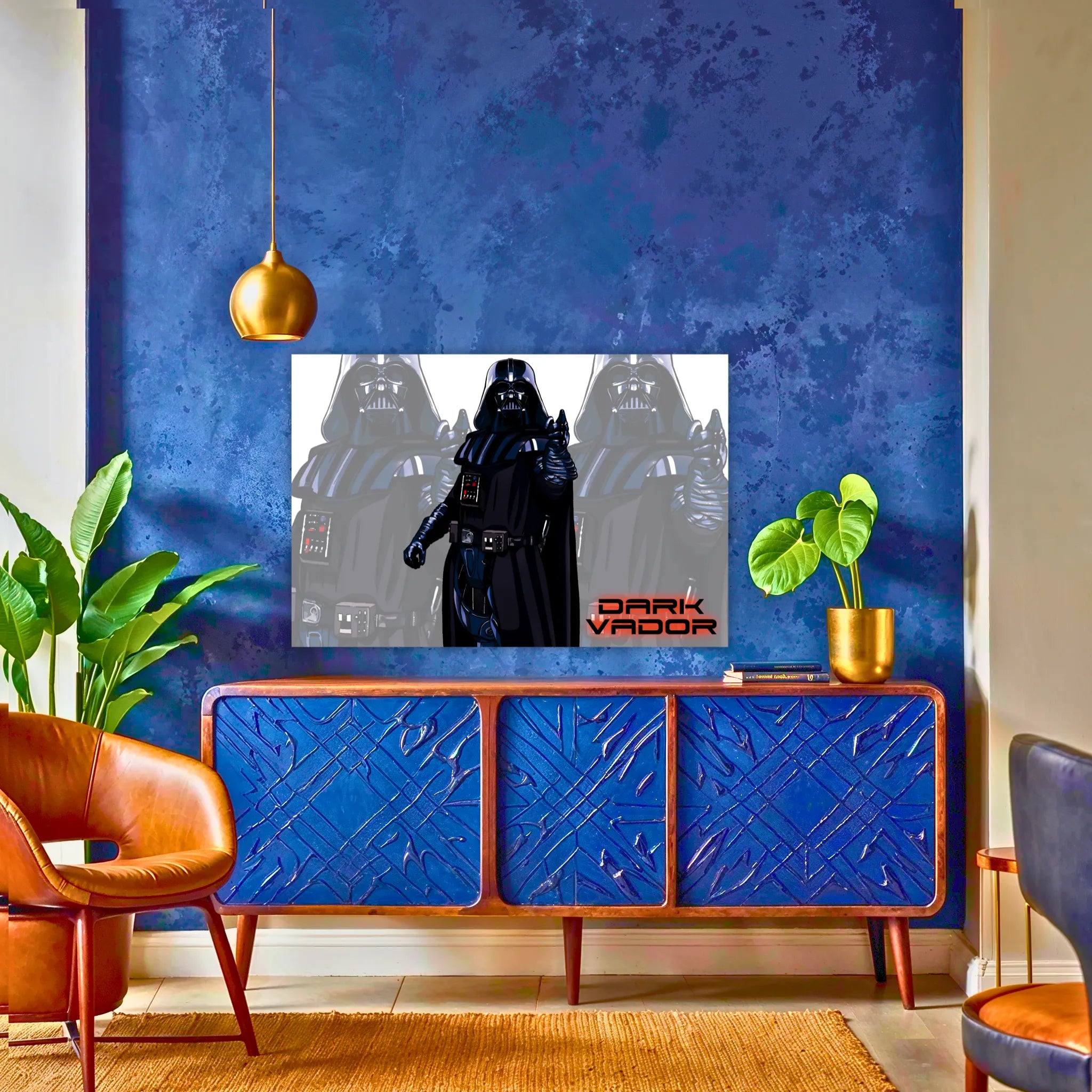 Tableau Dark Vador Portrait