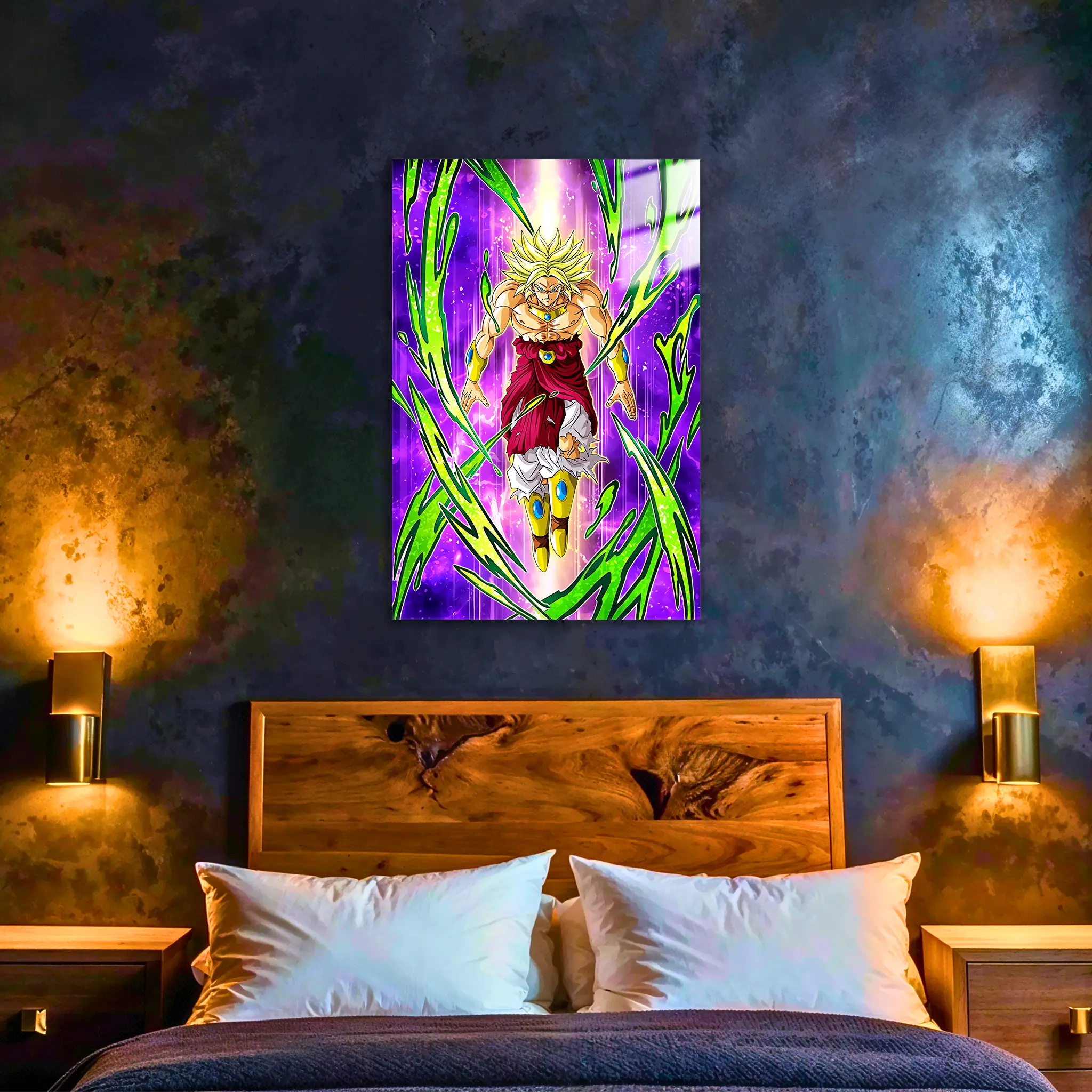 Tableau DBS Guerrier Saiyan Broly