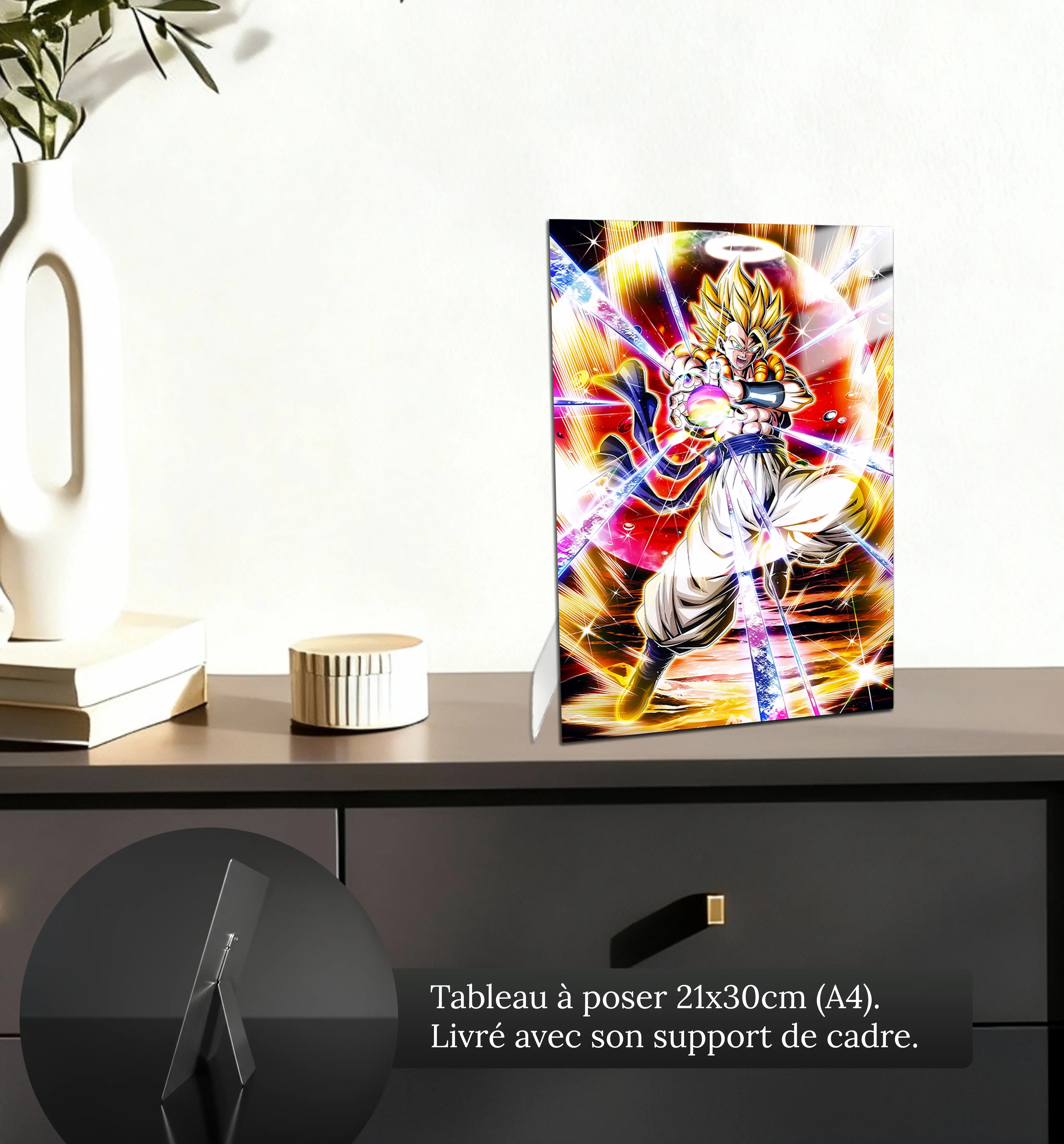 tableau-dbz-gogeta-attaque-petit-format-a-poser-sur-meuble | DreamWay