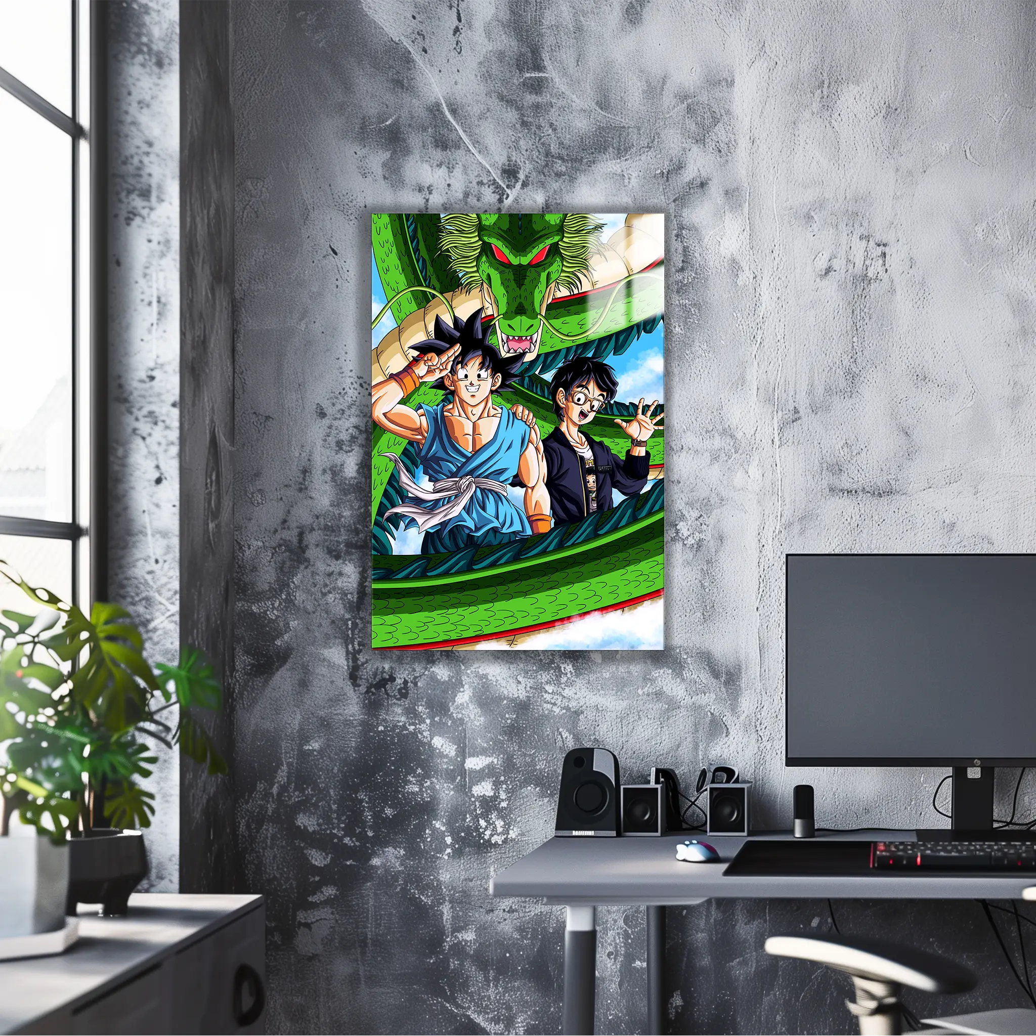 tableau-dbz-goku-et-toriyama | DreamWay