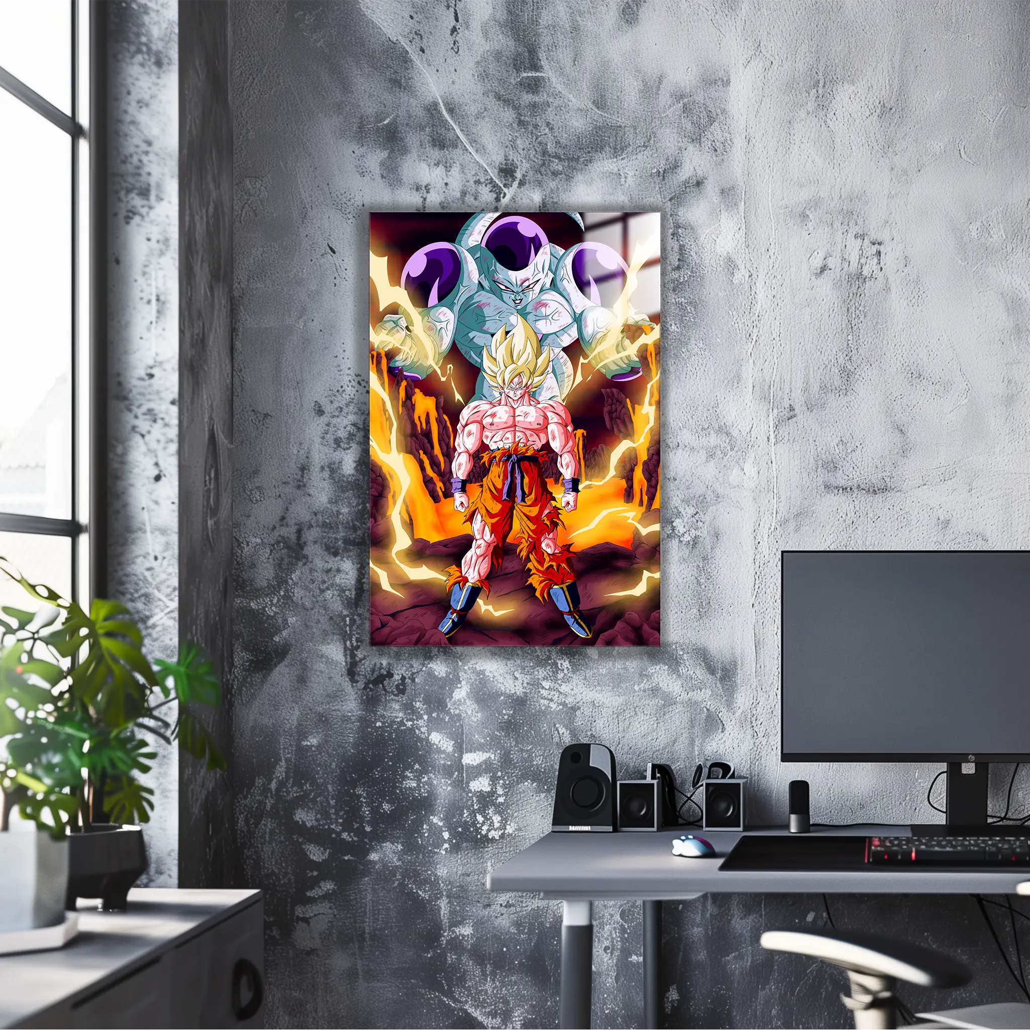 tableau-dbz-goku-ssj-vs-freezer | DreamWay