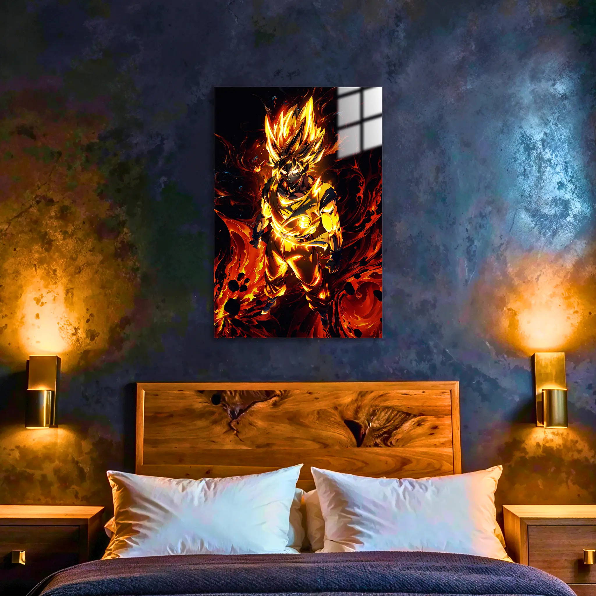 tableau-dbz-goku-super-saiyan-dans-la-chambre | DreamWay