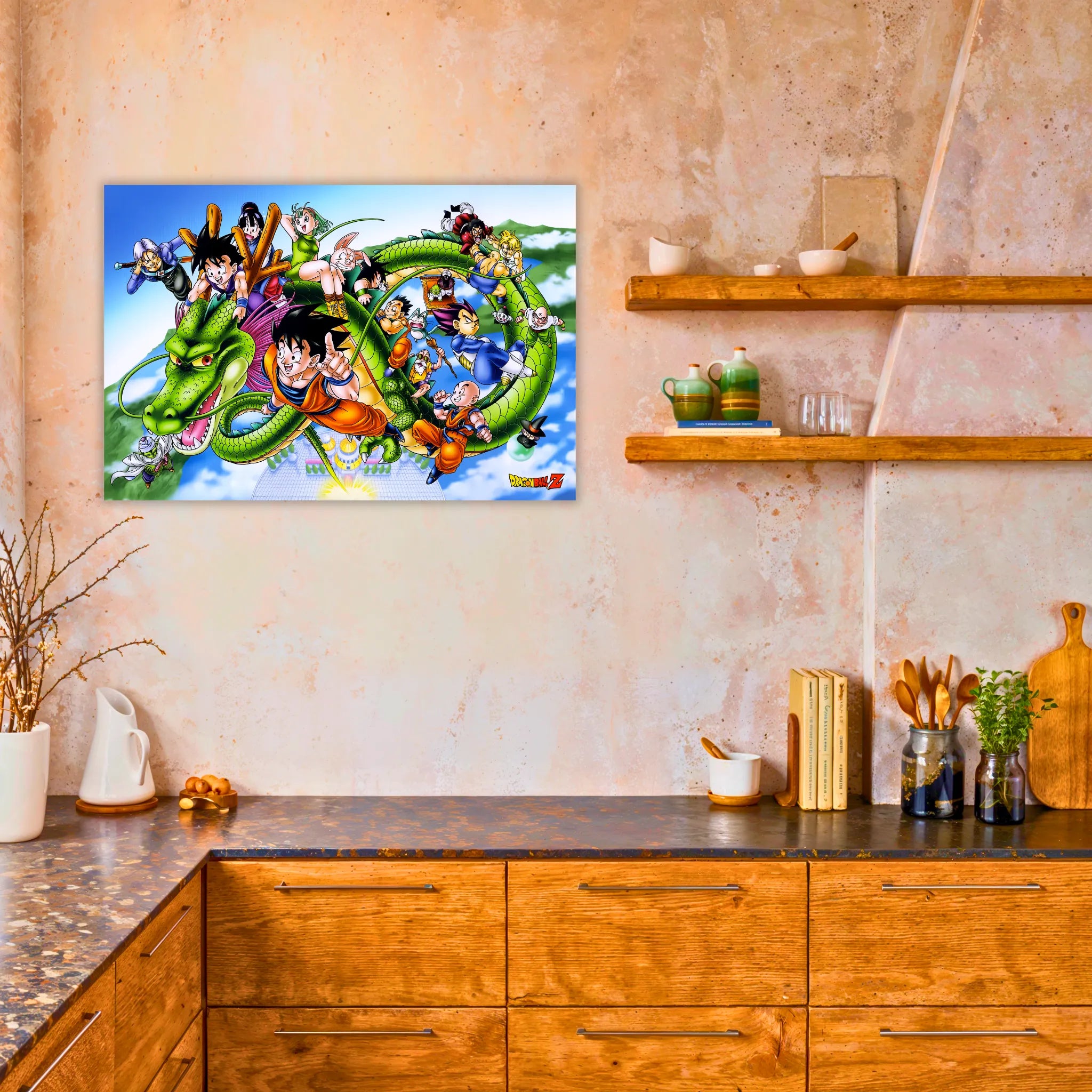 Tableau DBZ Héros Paysage