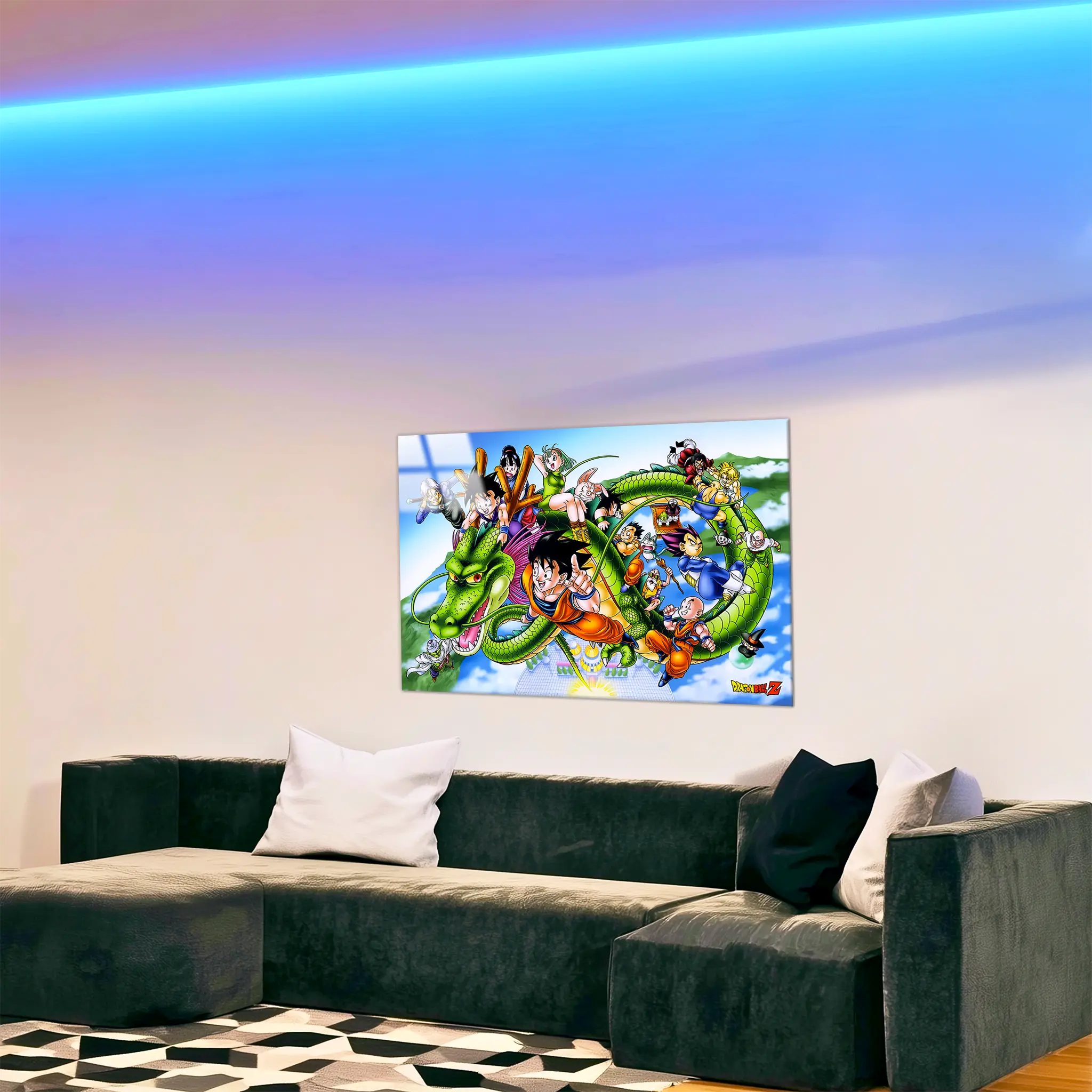 tableau-dbz-heros-paysage-dans-le-salon | DreamWay