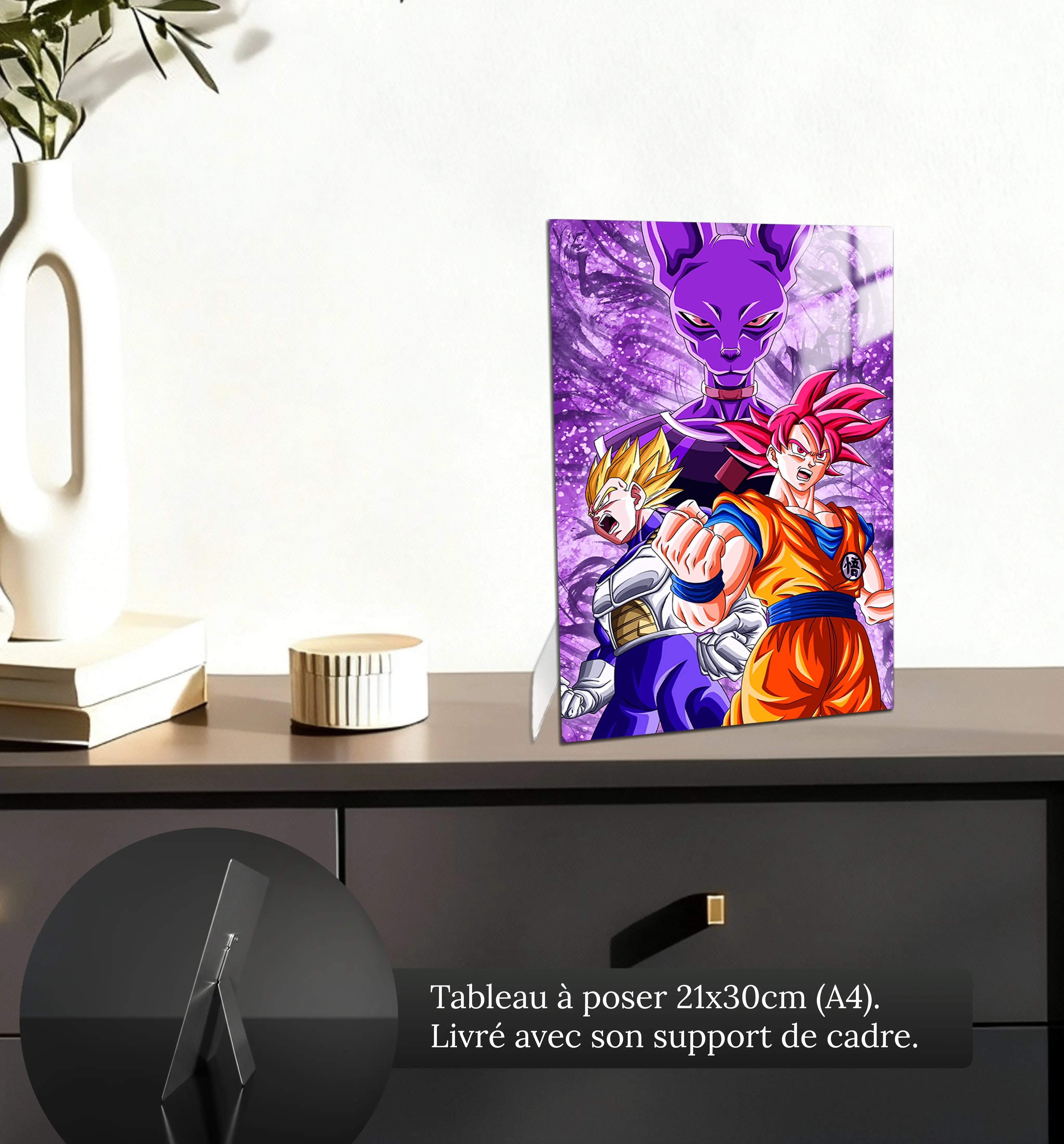 tableau-dbz-la-bataille-des-dieux-petit-format-a-poser-sur-meuble | DreamWay