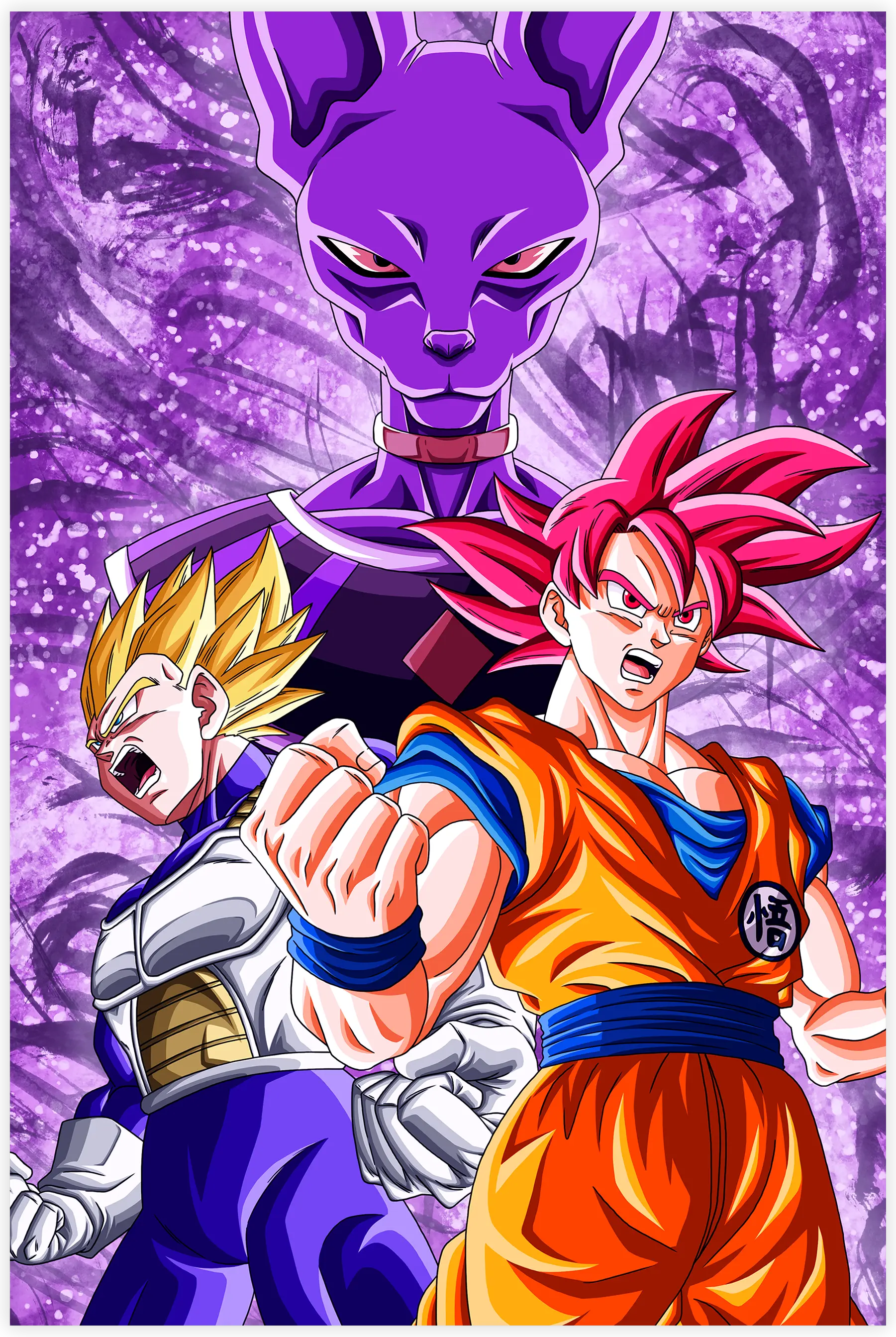 tableau-dbz-la-bataille-des-dieux | DreamWay