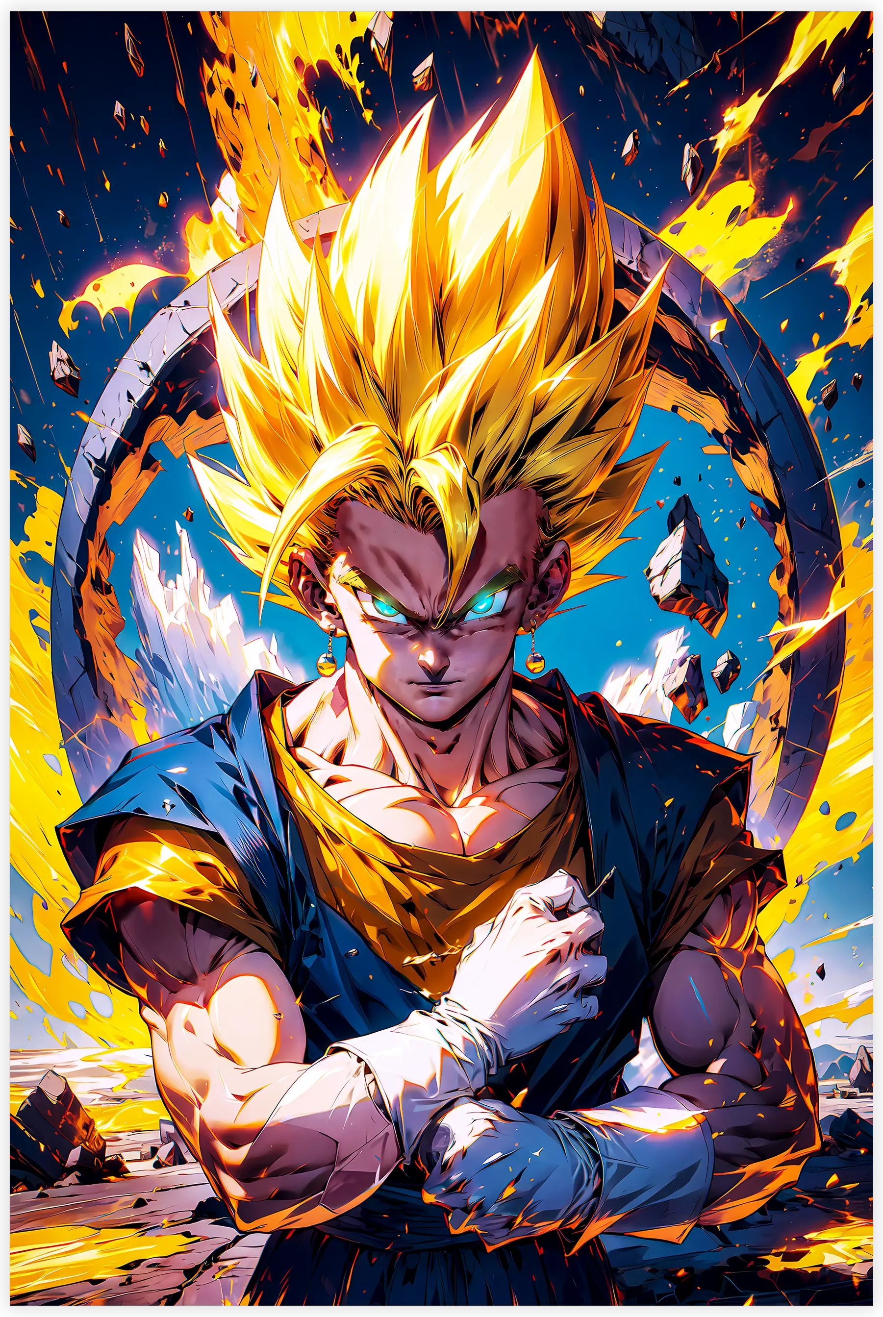 tableau-dbz-super-vegetto-fusion | DreamWay