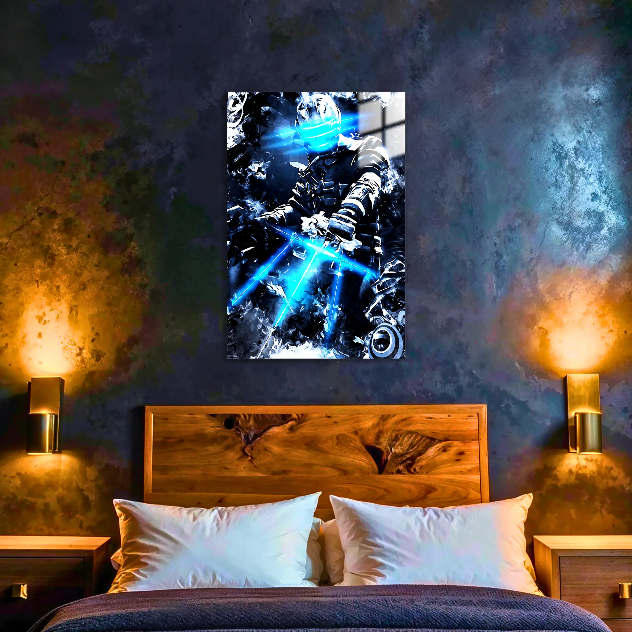 tableau-dead-space-isaac-clarke-dans-la-chambre | DreamWay
