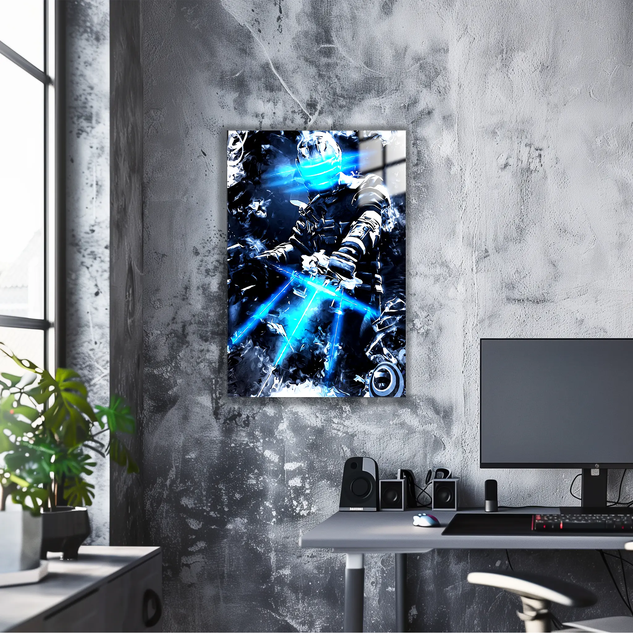 tableau-dead-space-isaac-clarke-dans-le-bureau | DreamWay