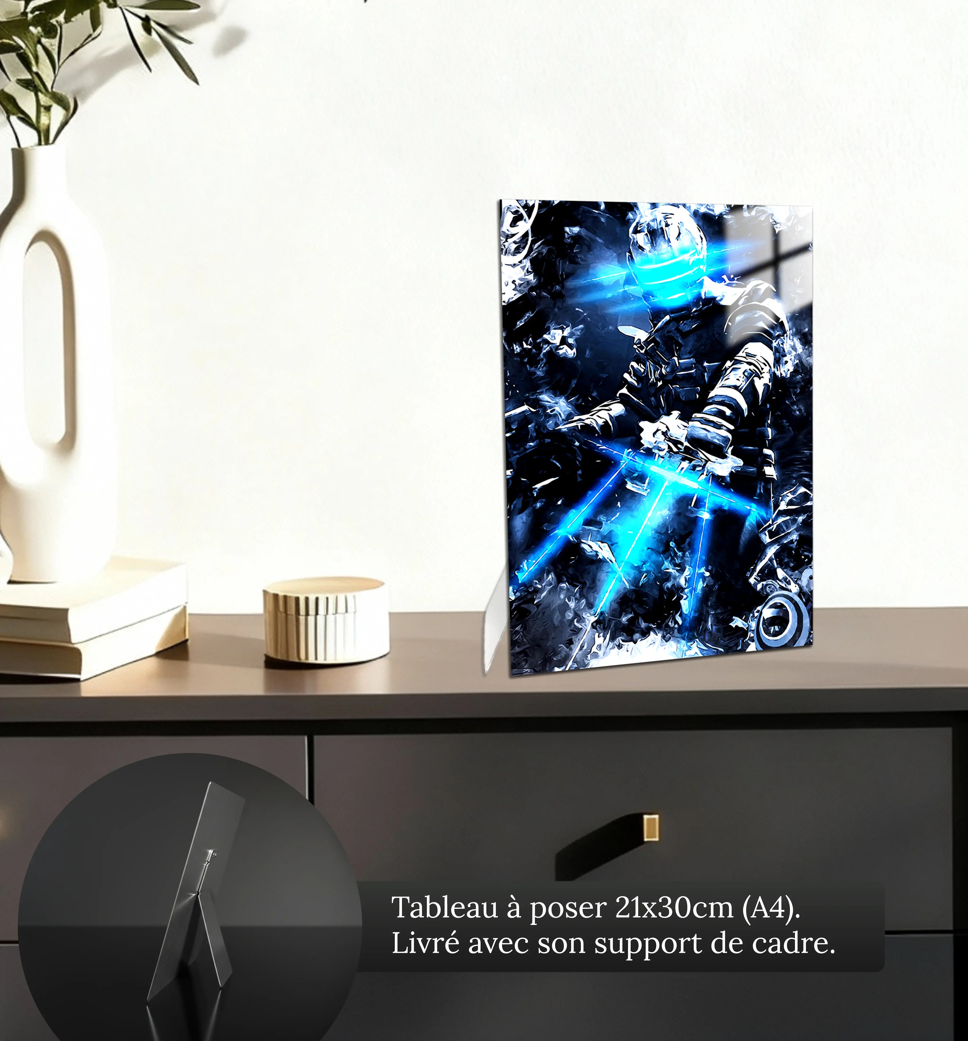 tableau-dead-space-isaac-clarke-petit-format-a-poser-sur-meuble | DreamWay