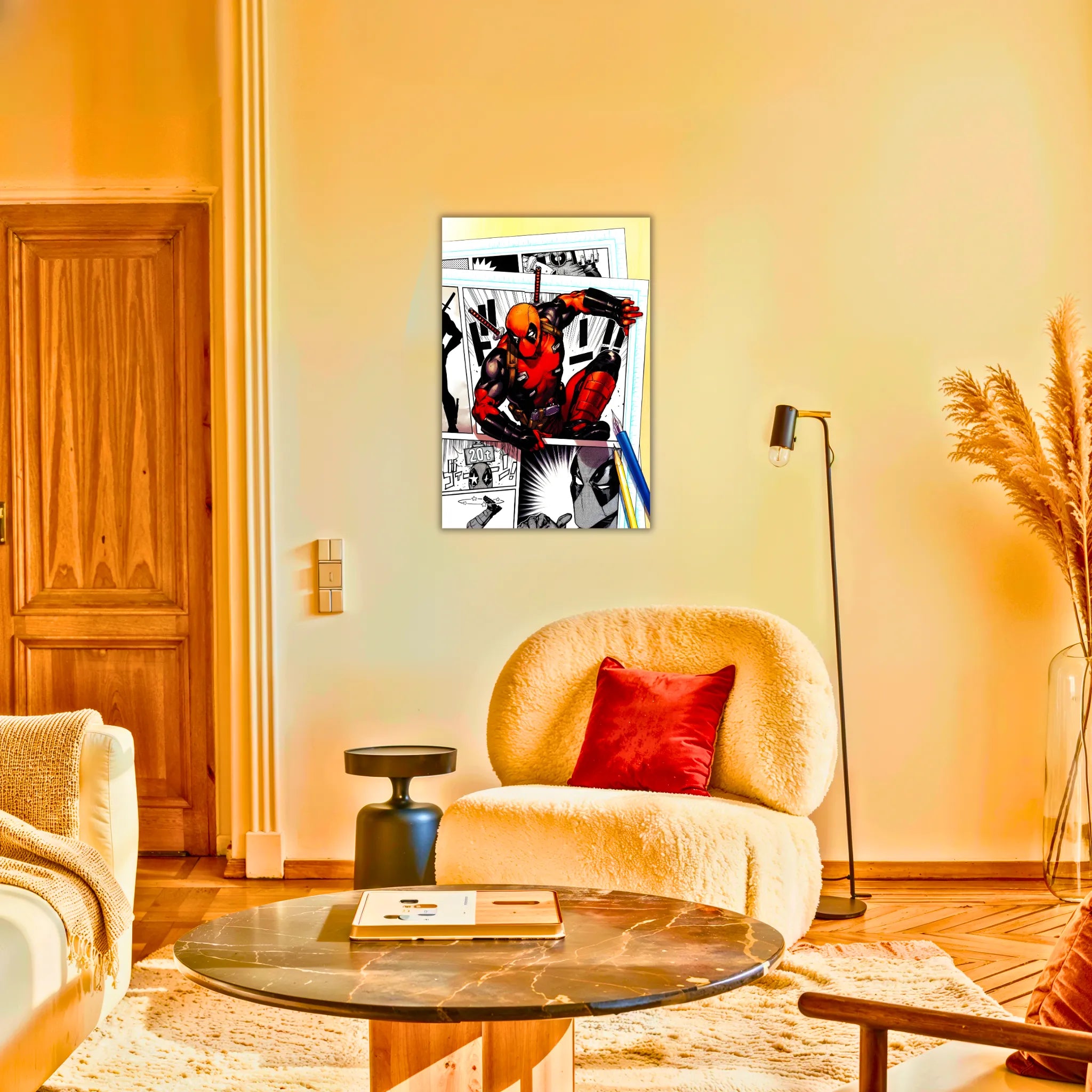Tableau Deadpool BD Comics