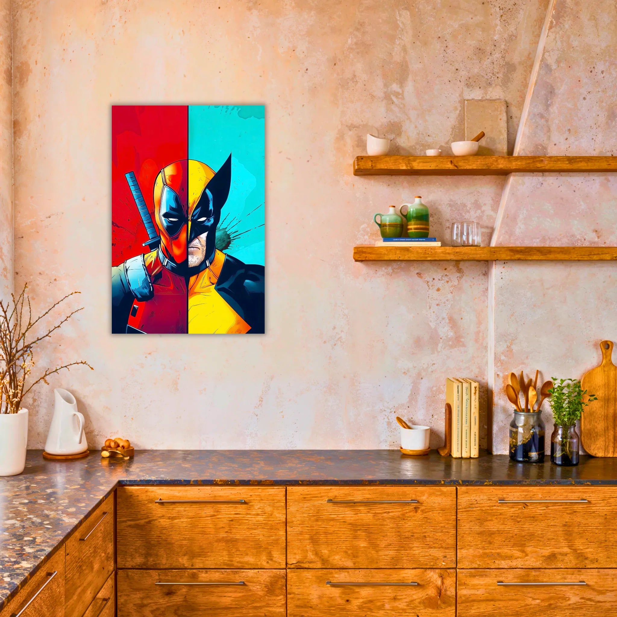 Tableau Deadpool Et Wolverine