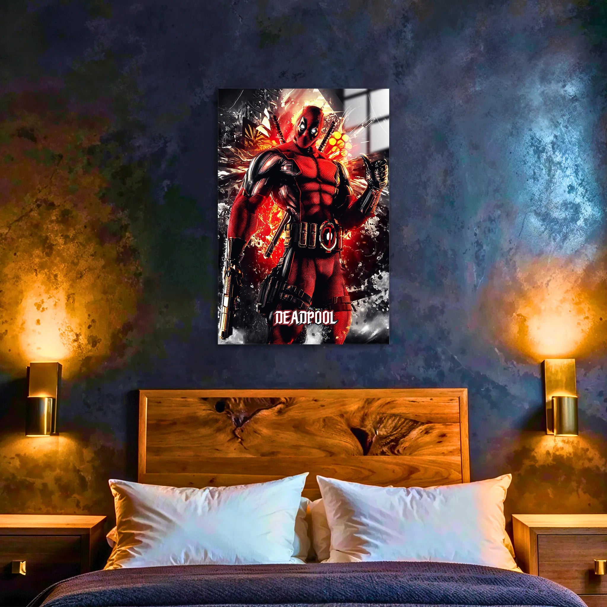 Tableau Deadpool Portrait